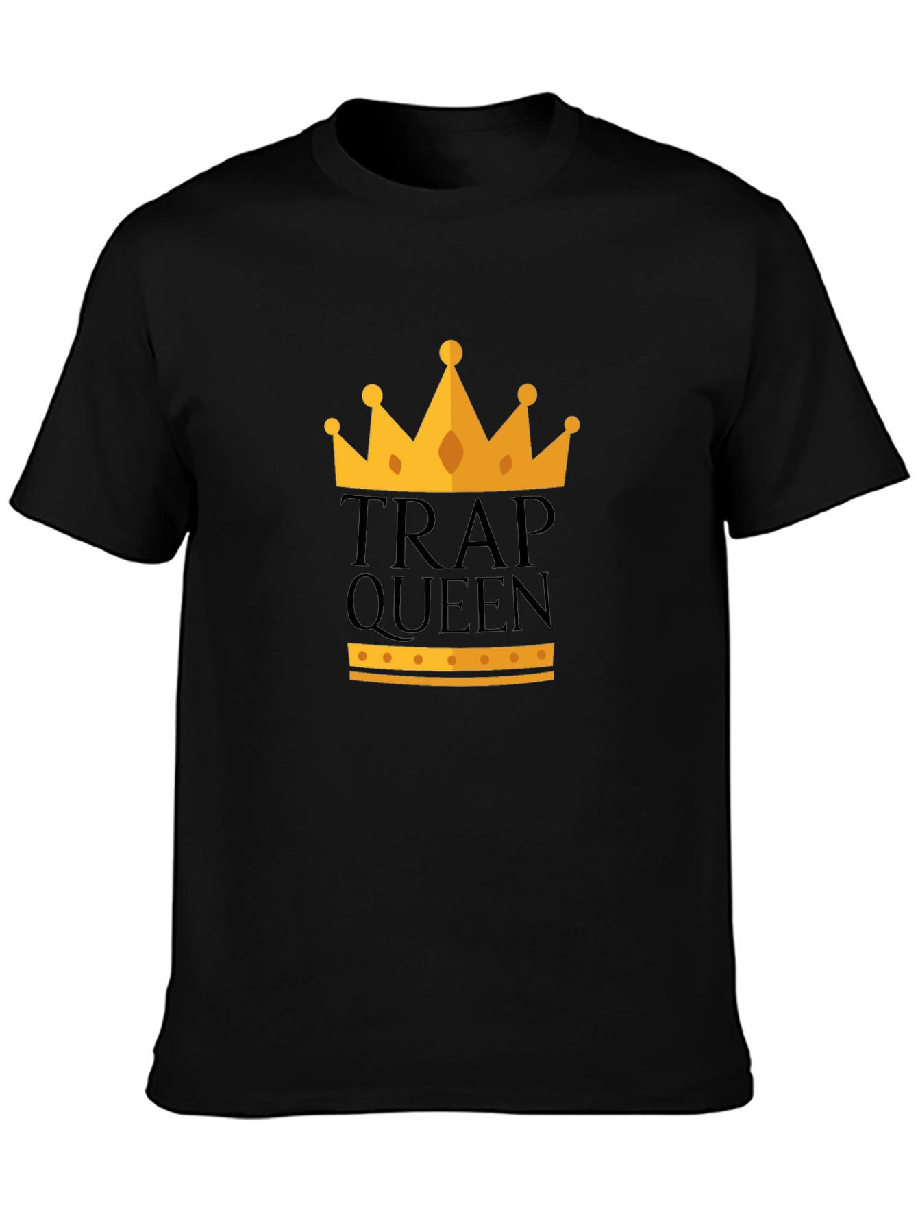 Trap Queen Crown Graphic Tee - Stylish Mens T-Shirt