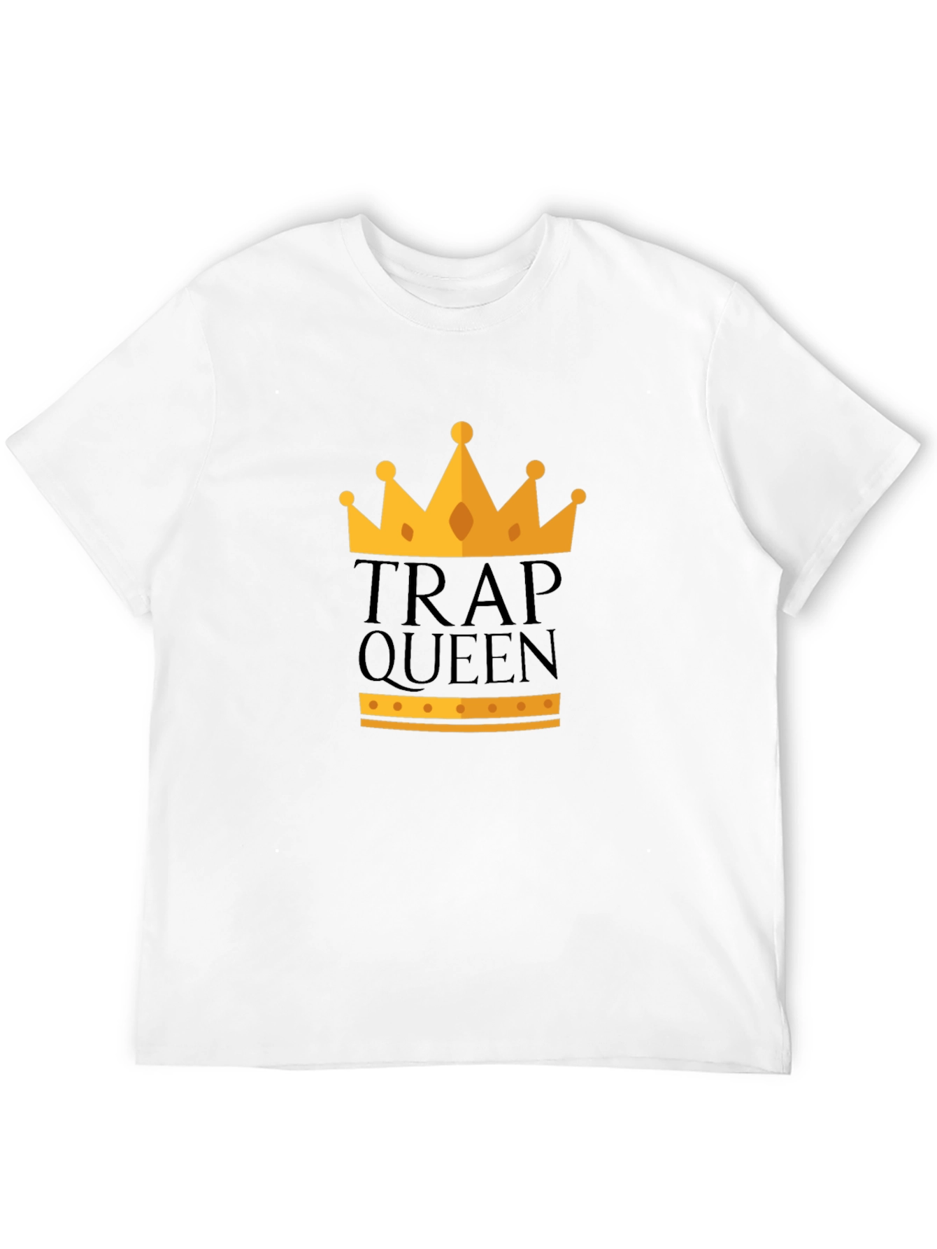 Trap Queen Crown Graphic Tee - Stylish Mens T-Shirt