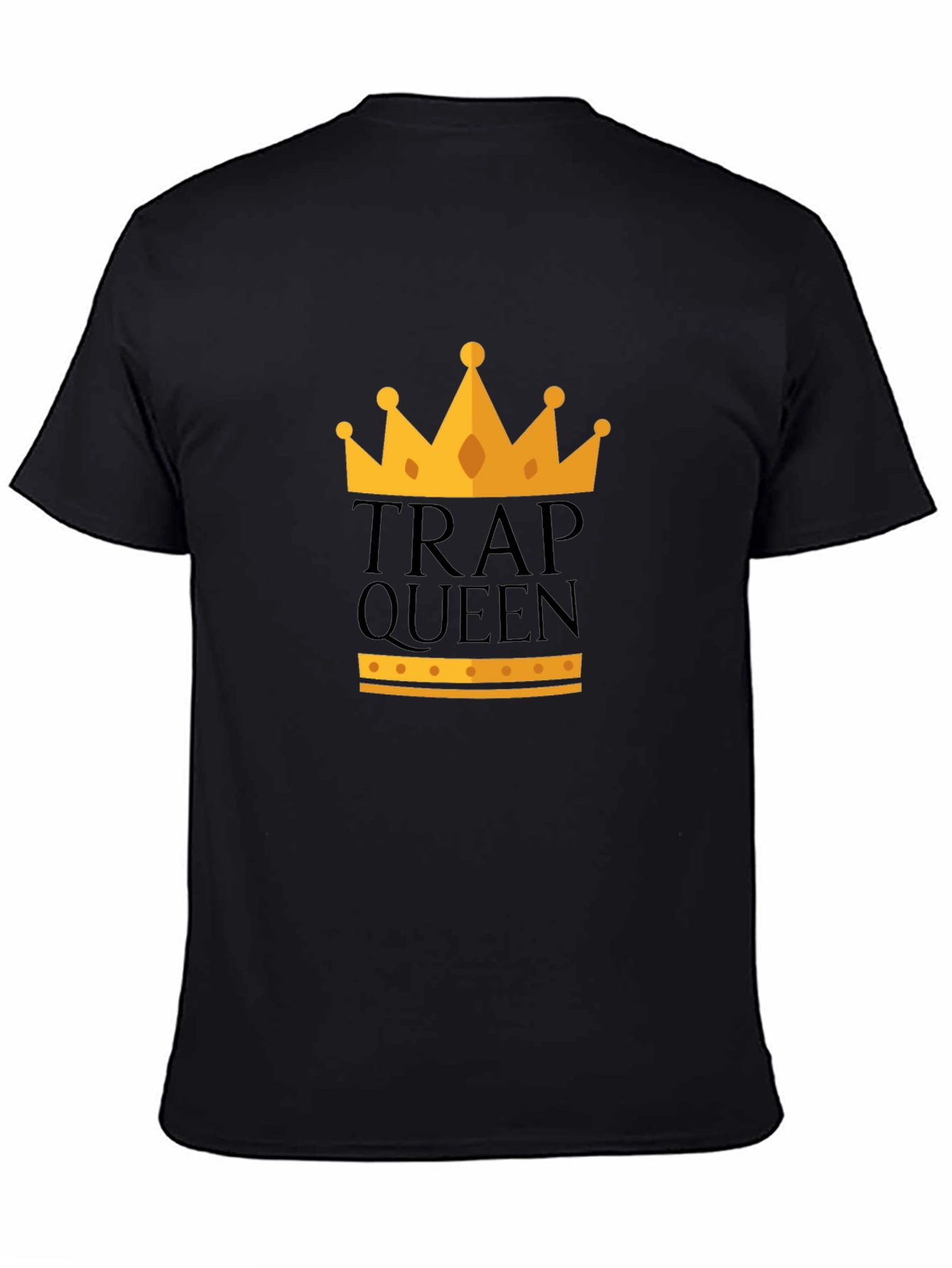 Trap Queen Crown Graphic Tee - Stylish Mens T-Shirt