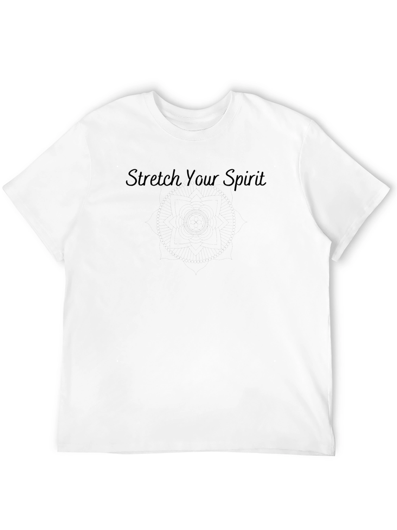 Stretch Your Spirit Black T-Shirt