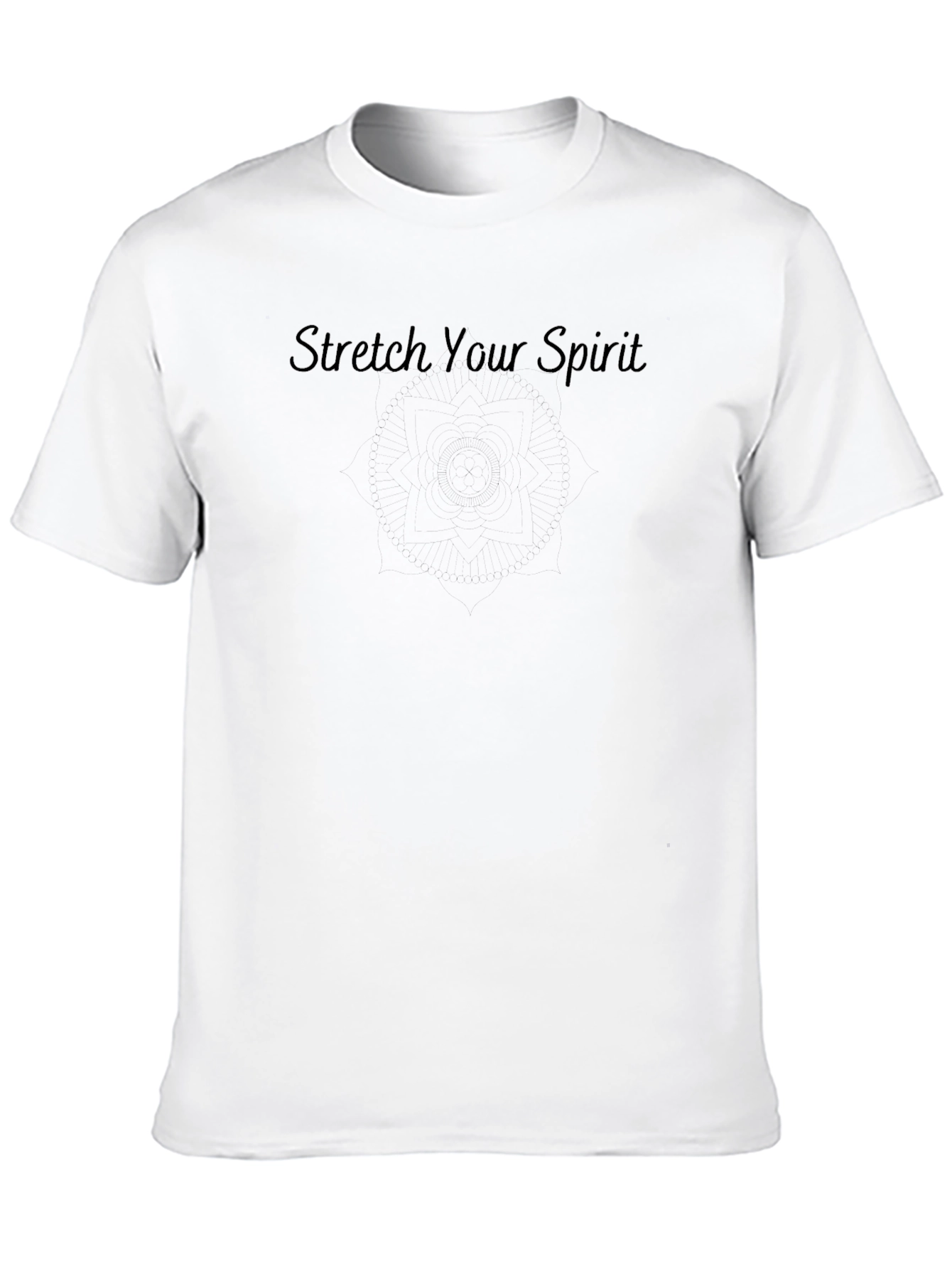 Stretch Your Spirit Black T-Shirt