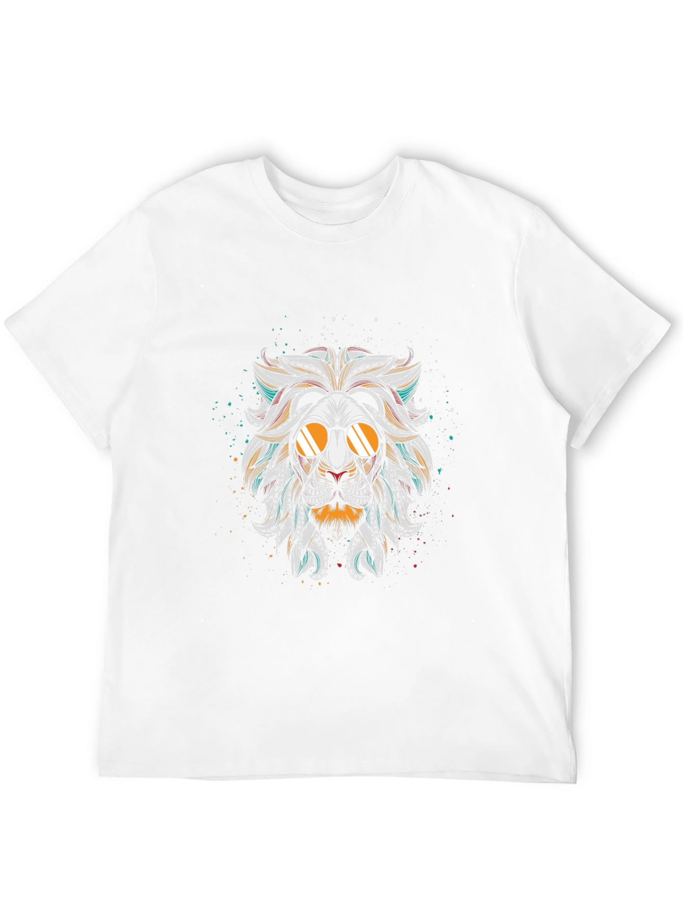 Cool Lion Graphic Black T-Shirt