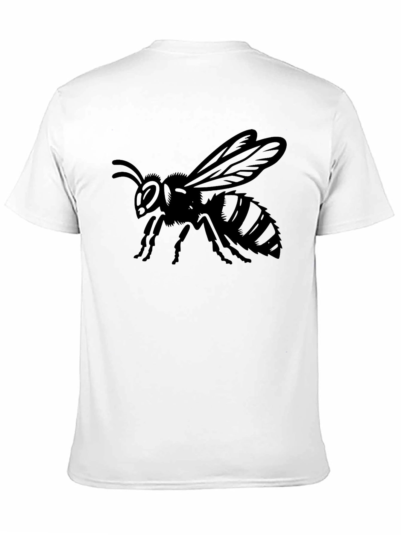 Black Bee Graphic Tee - Stylish Insect Design T-Shirt