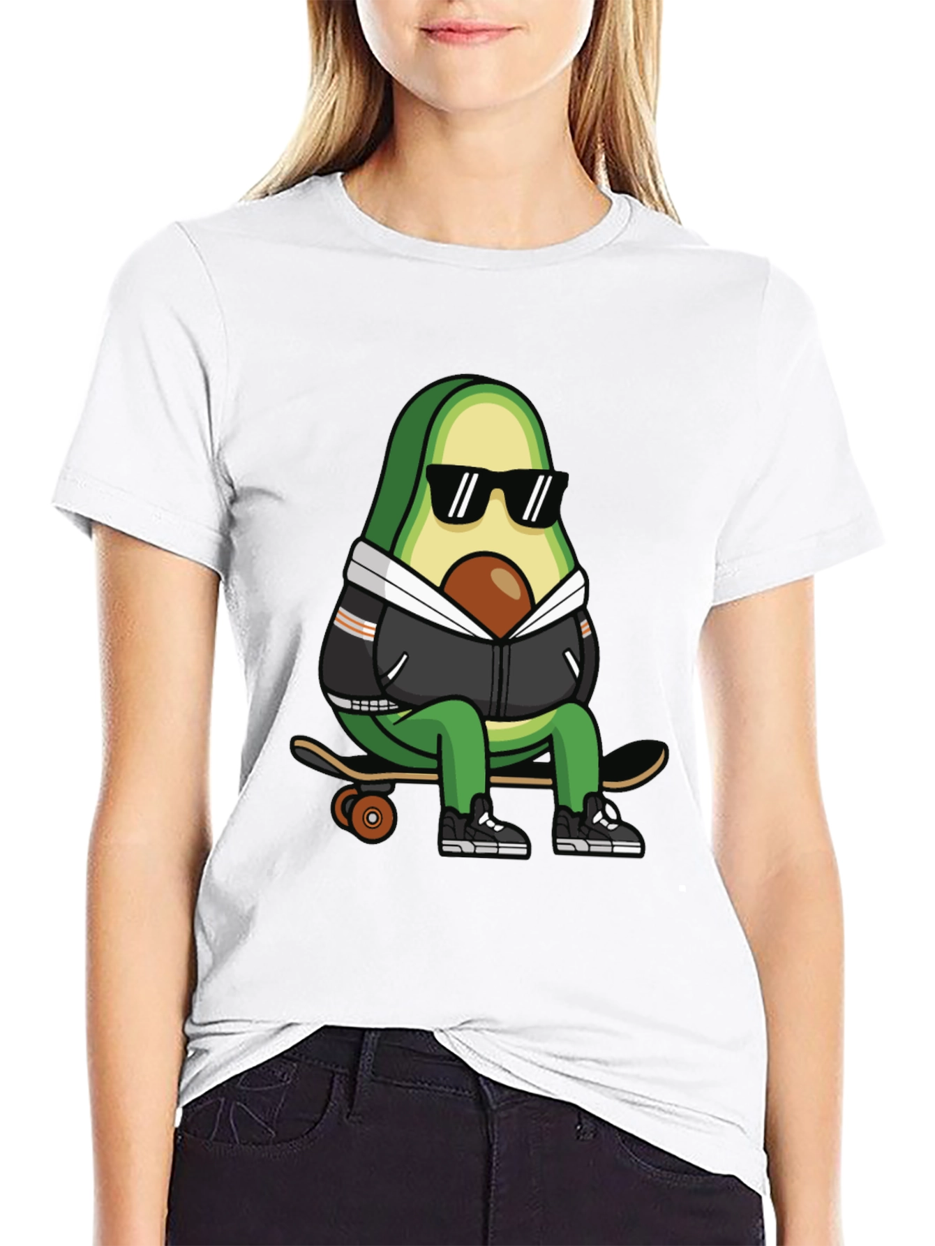 Cool Avocado Skater T-Shirt