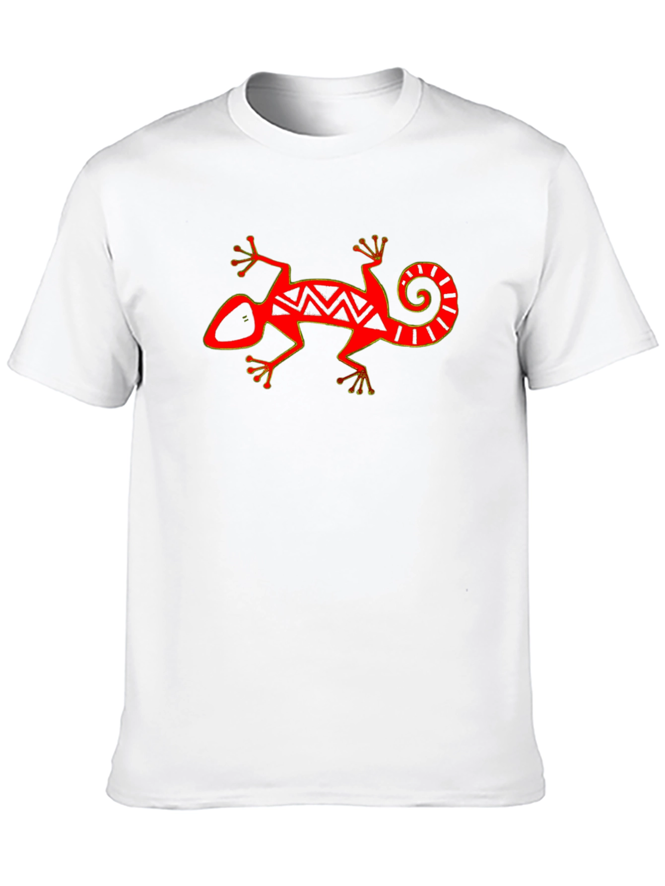 Red Gecko Graphic T-Shirt - Stylish & Unique Design