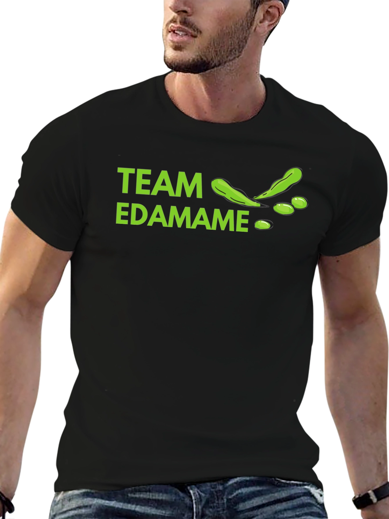 Team Edamame T-Shirt - Green Graphic Tee