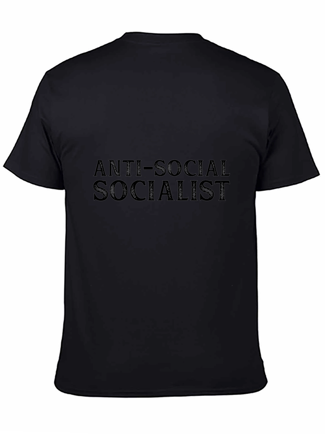 Anti-Social Socialist Graphic Tee - Black T-Shirt