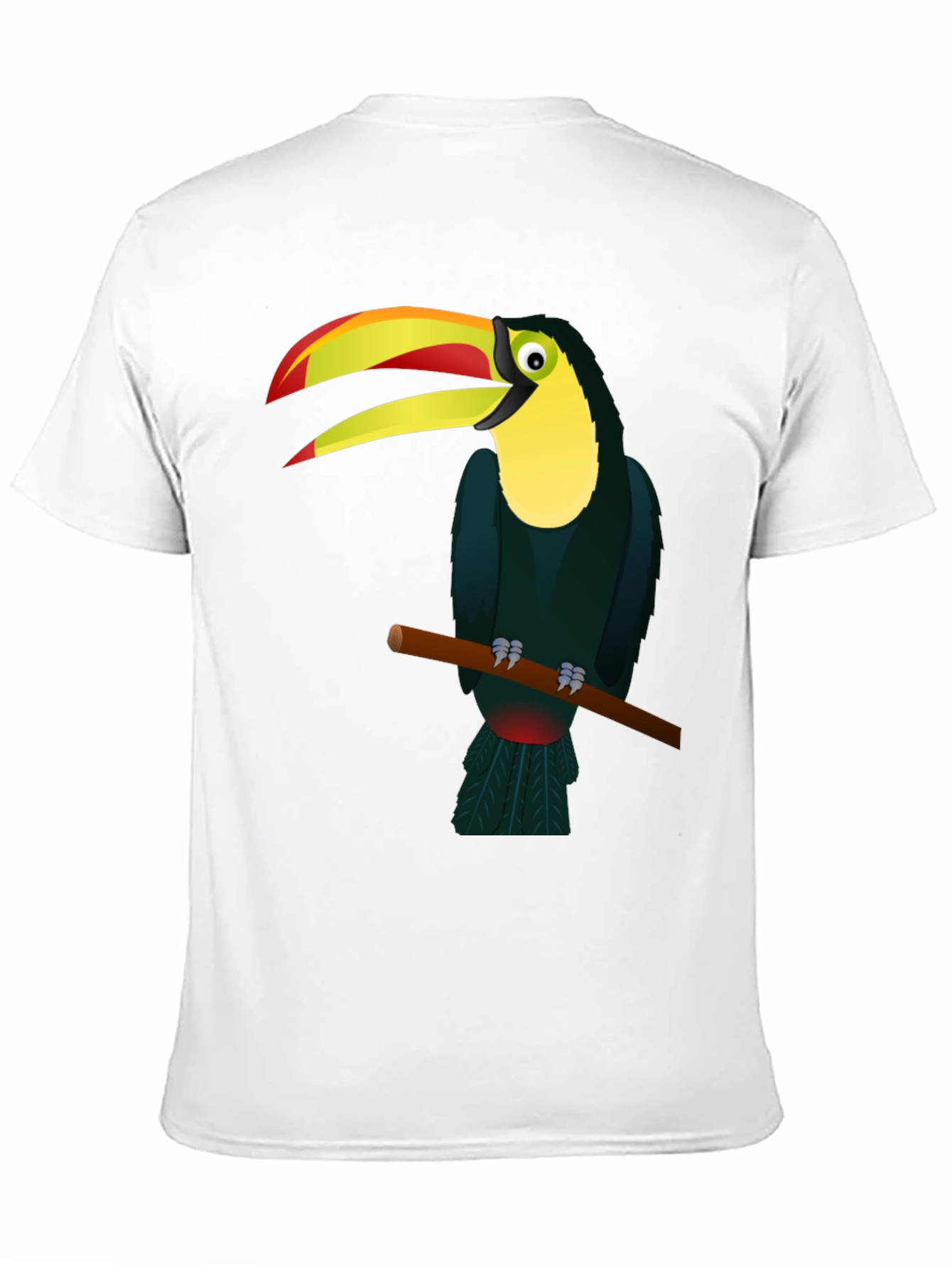 Toucan Graphic Black T-Shirt