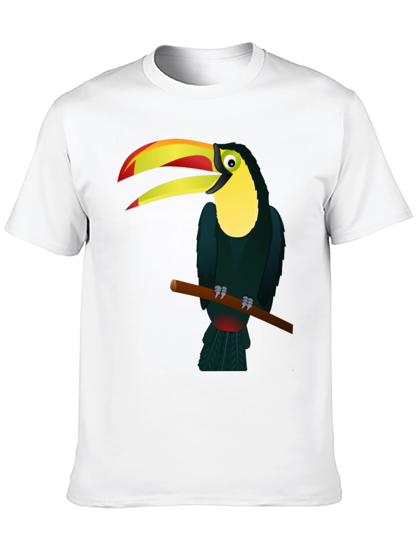 Toucan Graphic Black T-Shirt