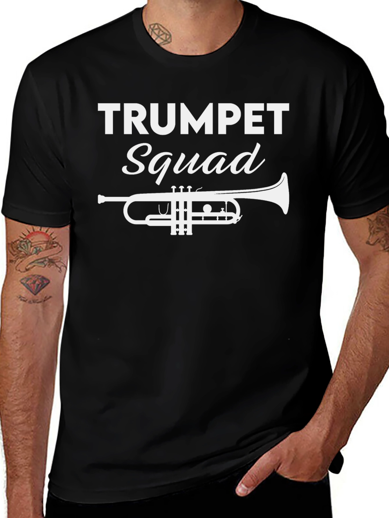 Trumpet Squad Graphic T-Shirt