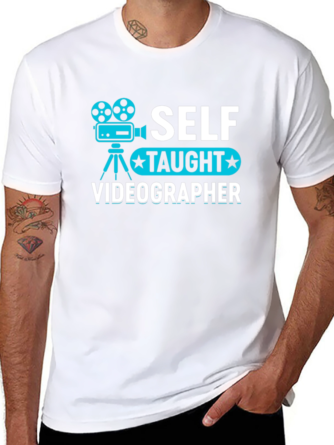 Self Taught Videographer Graphic Tee