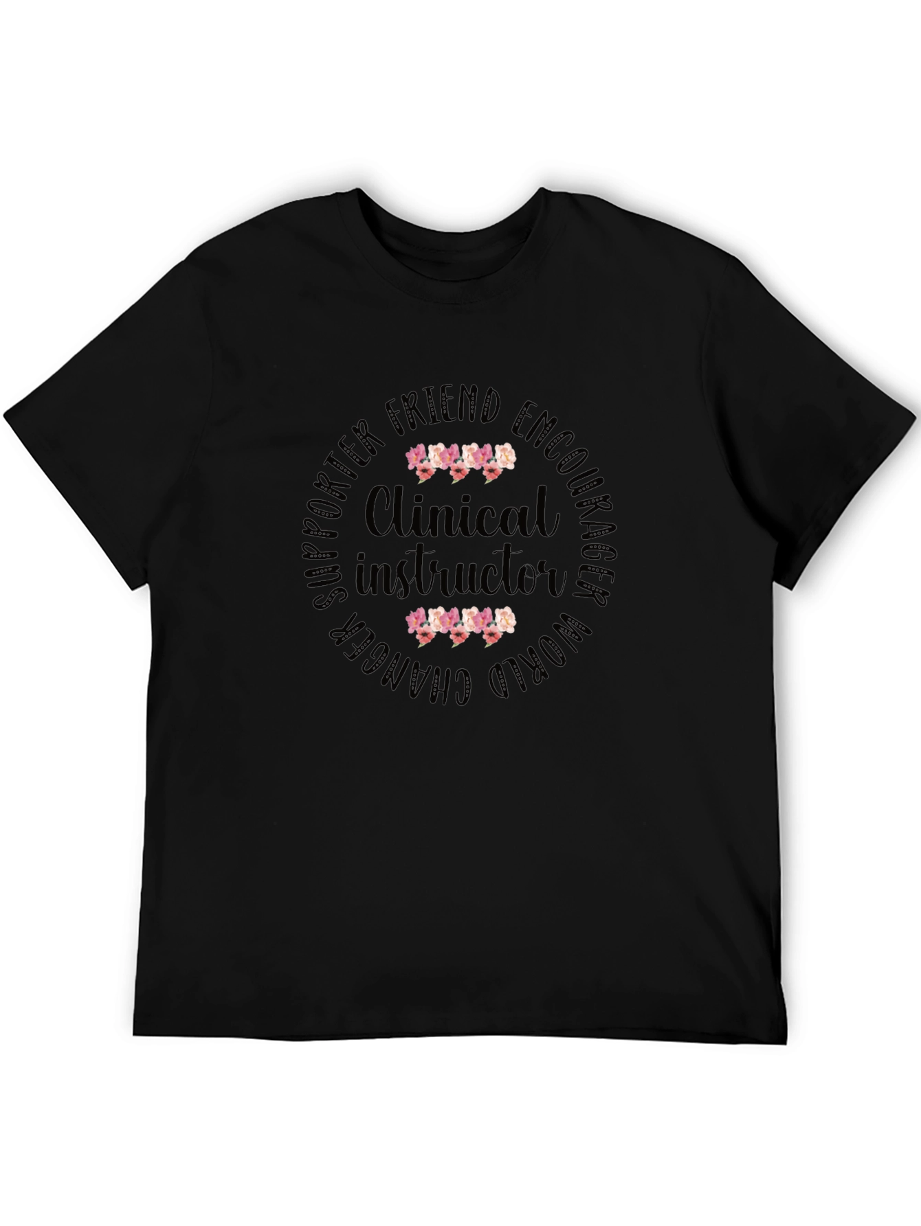 Clinical Instructor Floral T-Shirt