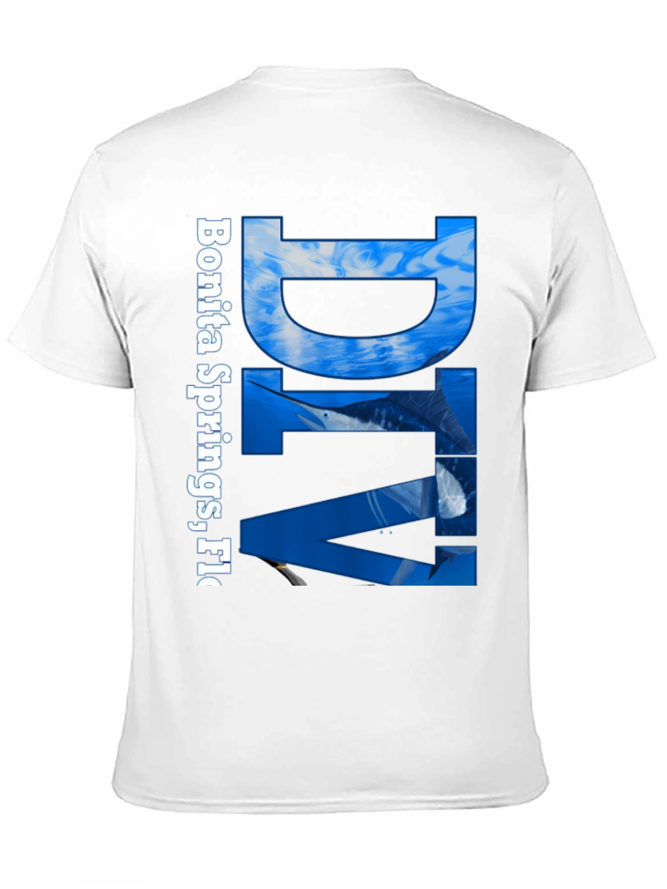 Bonita Springs FL Fishing T-Shirt - Marlin Graphic Tee