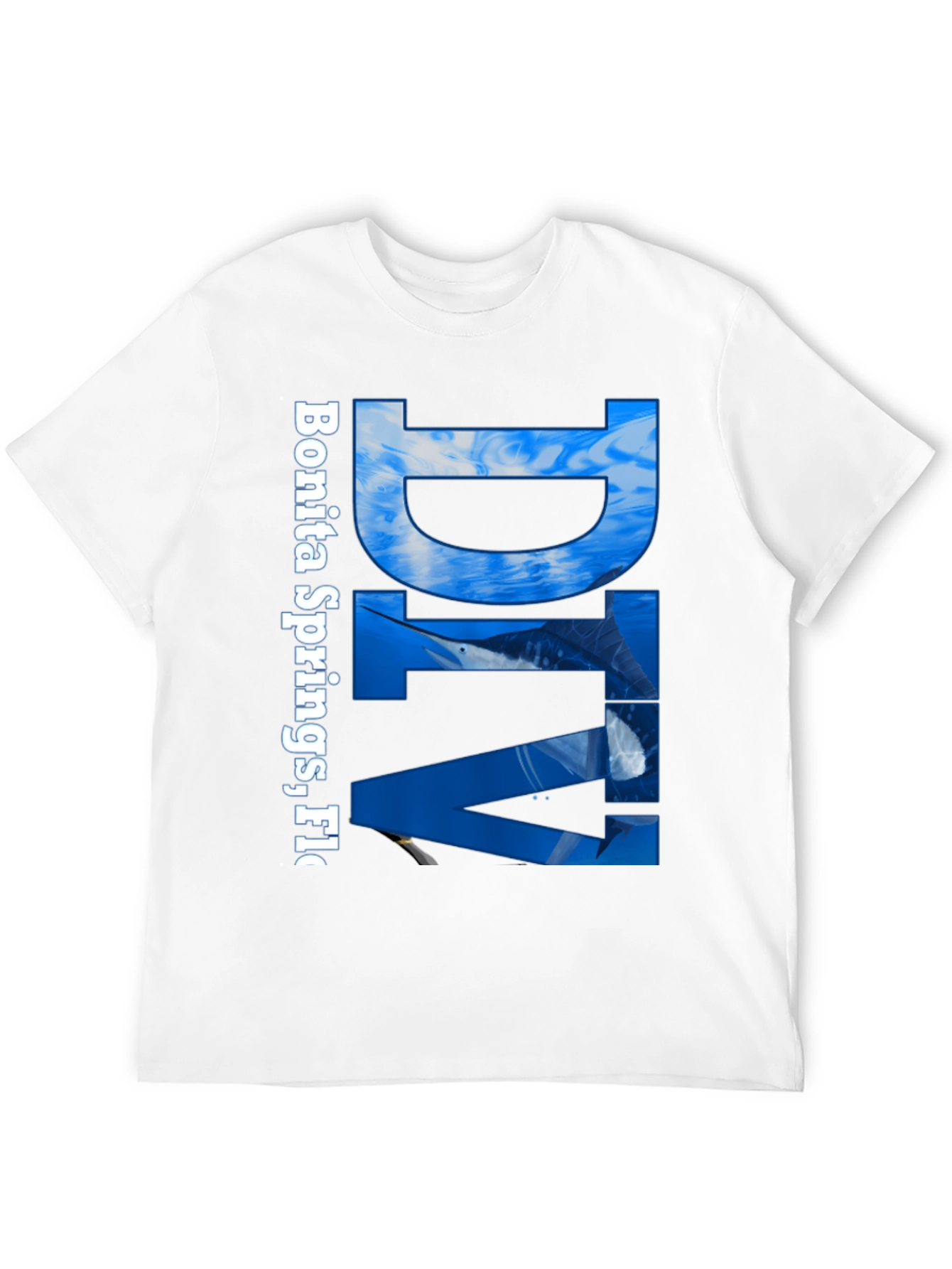 Bonita Springs FL Fishing T-Shirt - Marlin Graphic Tee