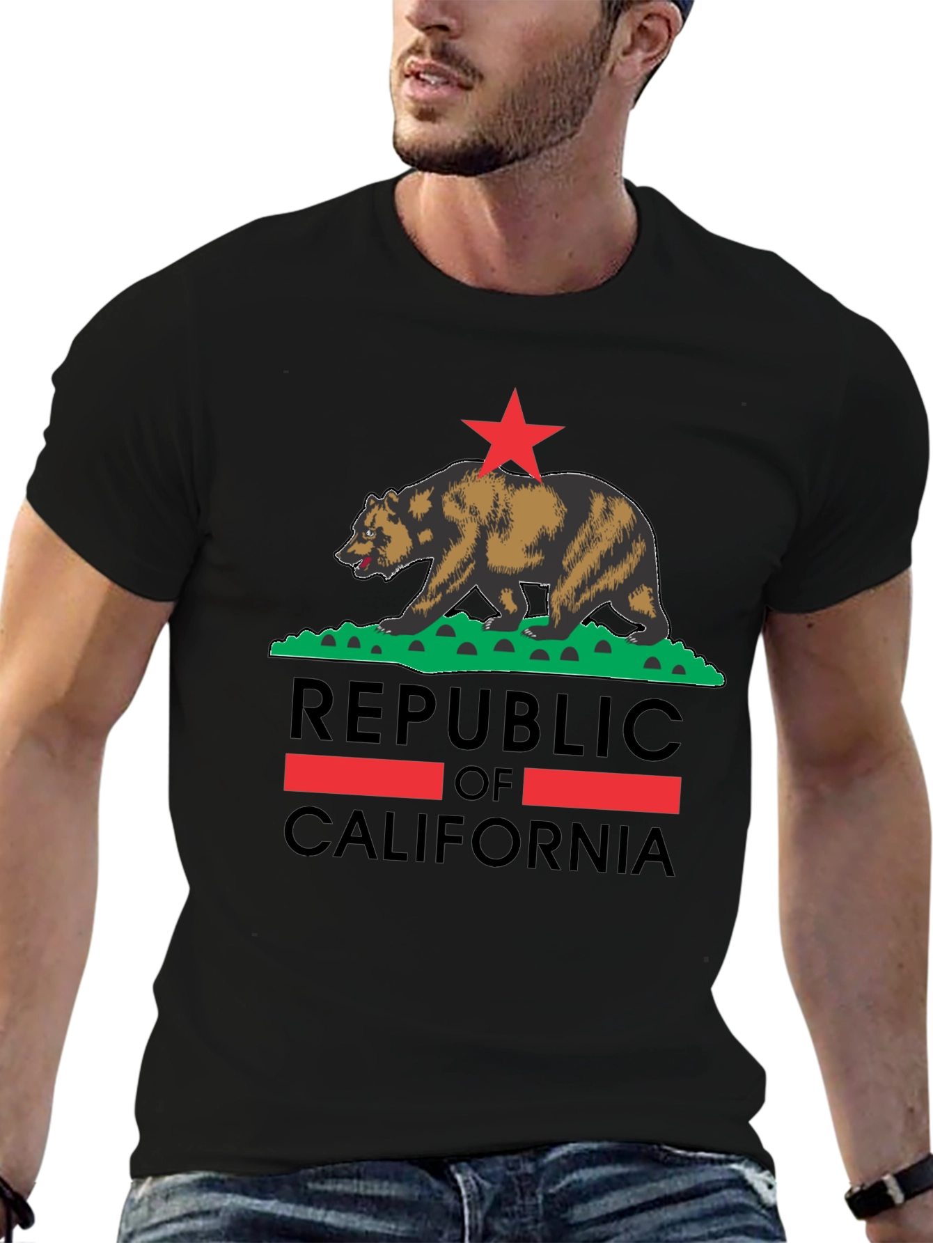 Republic of California Bear Graphic T-Shirt