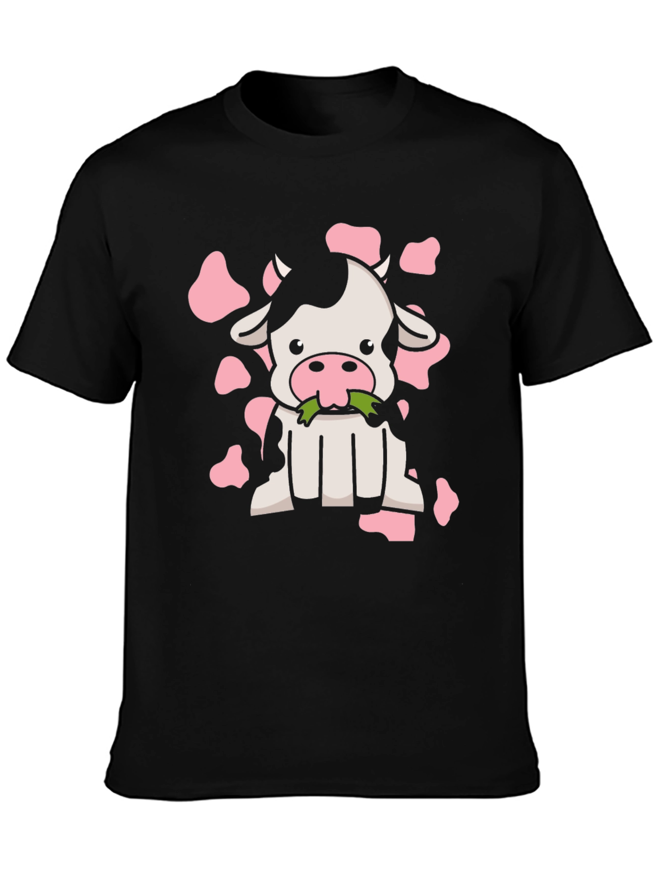 Cow Print Graphic Tee