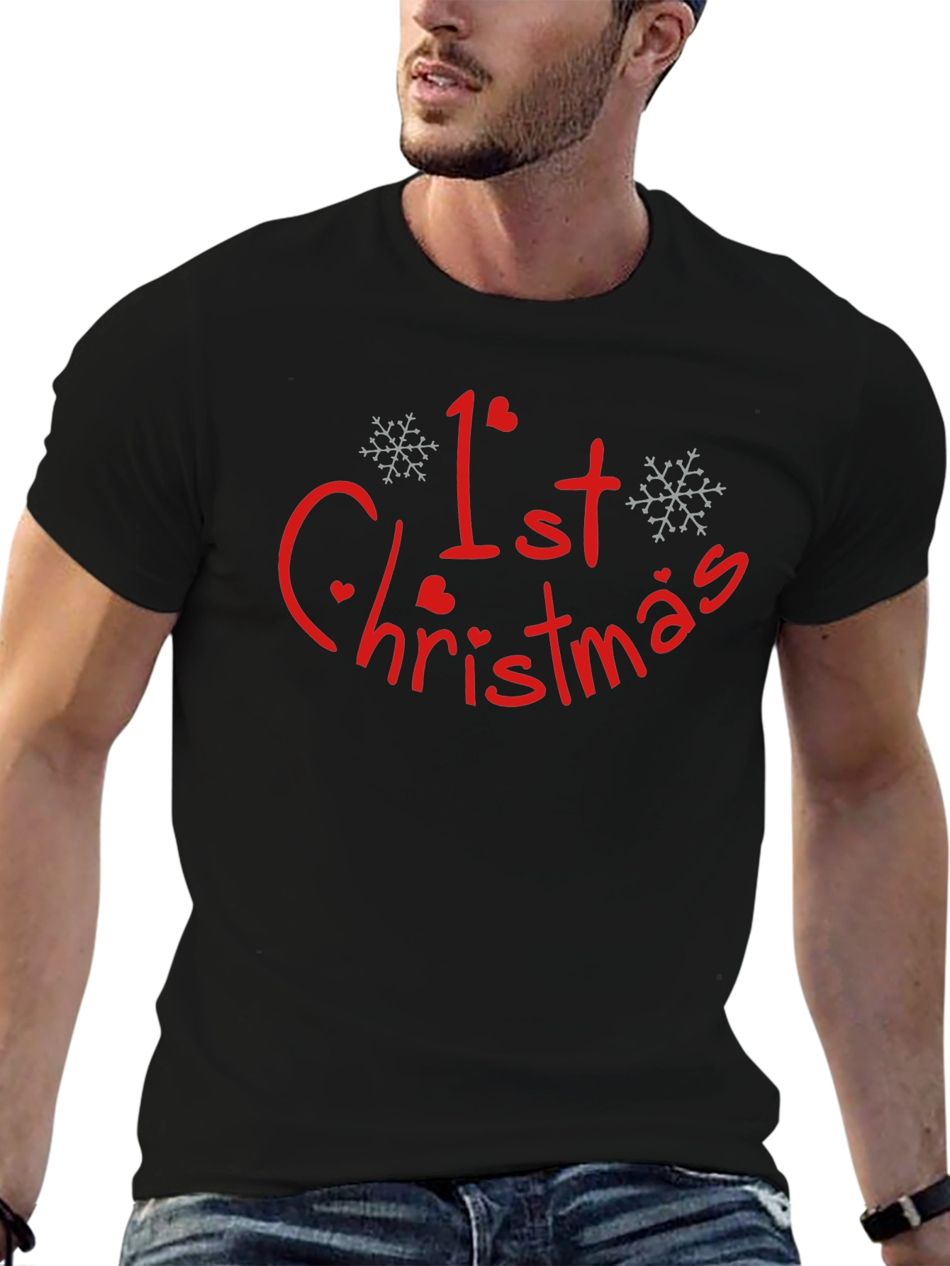 Babys First Christmas T-Shirt - Festive Holiday Apparel