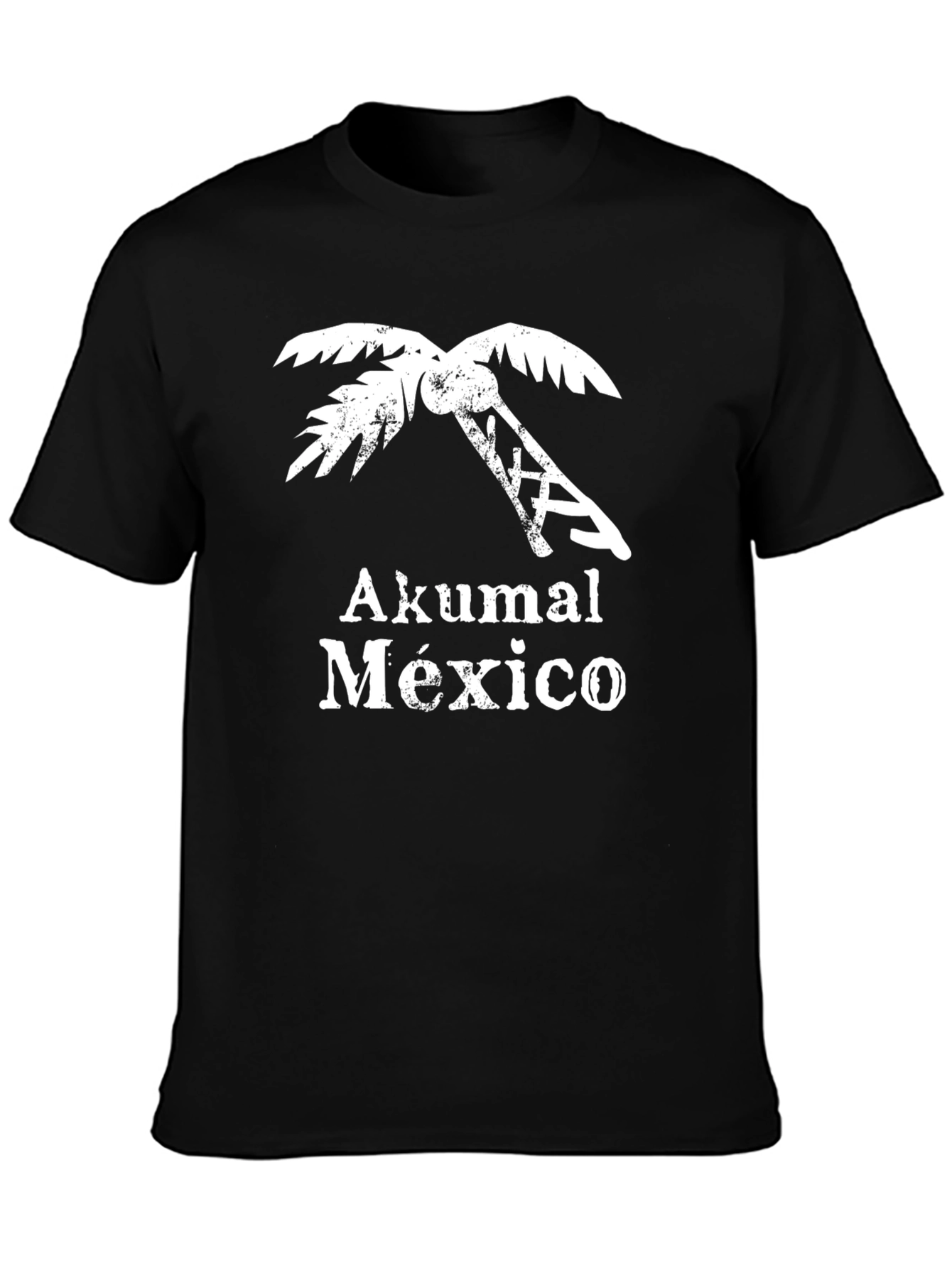 Akumal Mexico T-Shirt | Palm Tree Design