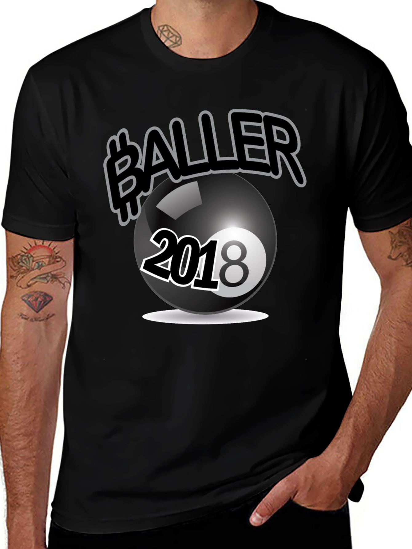 Baller 2018 T-Shirt - Trendy Graphic Tee