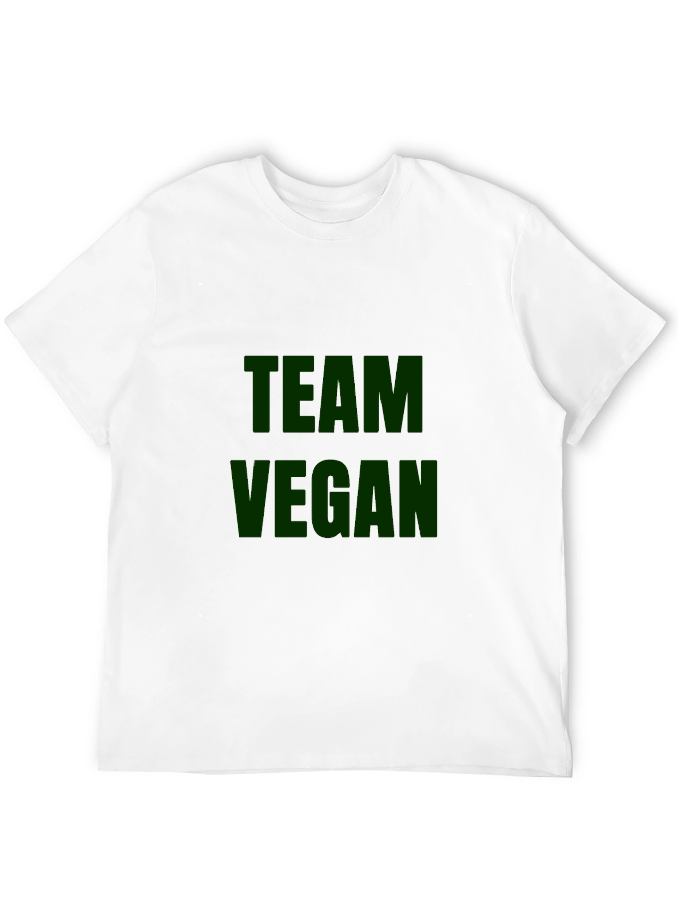 Team Vegan Graphic T-Shirt - Black