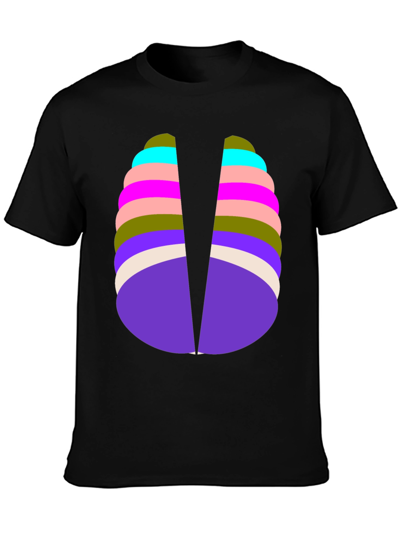 Abstract Colorful T-Shirt