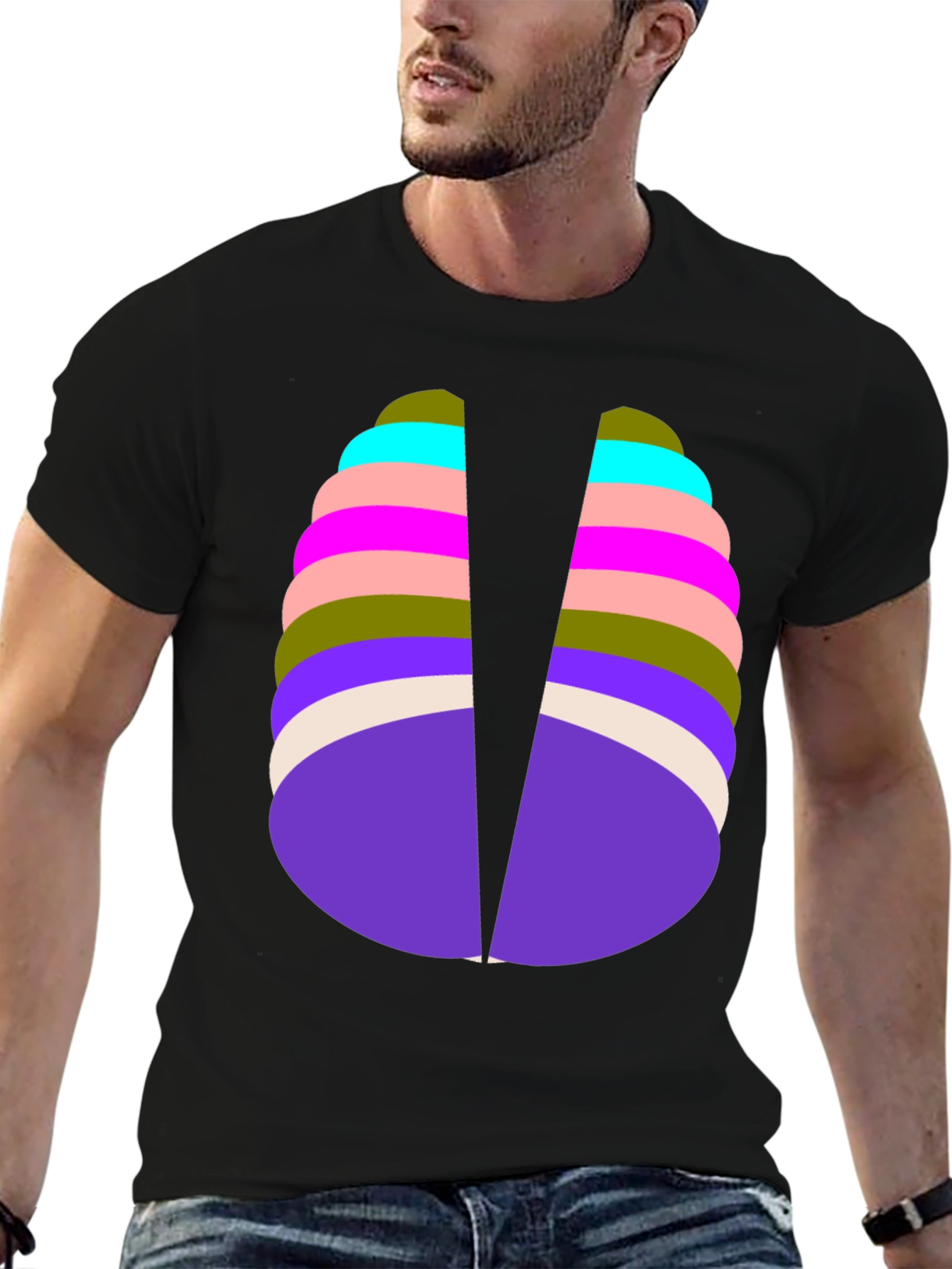 Abstract Colorful T-Shirt