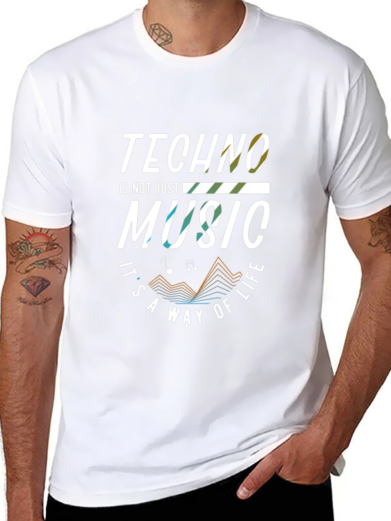 Techno Music T-Shirt - Way of Life