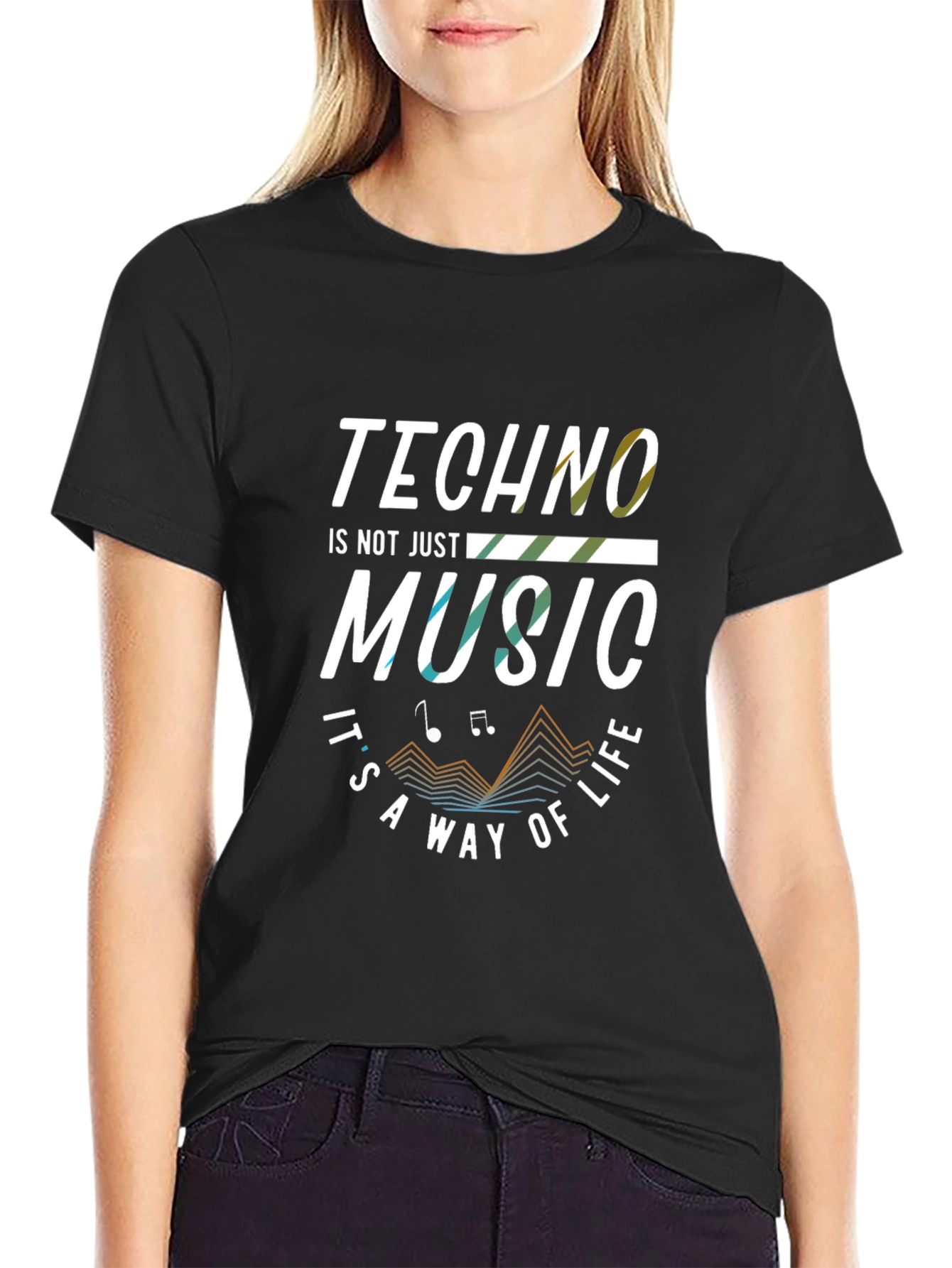 Techno Music T-Shirt - Way of Life