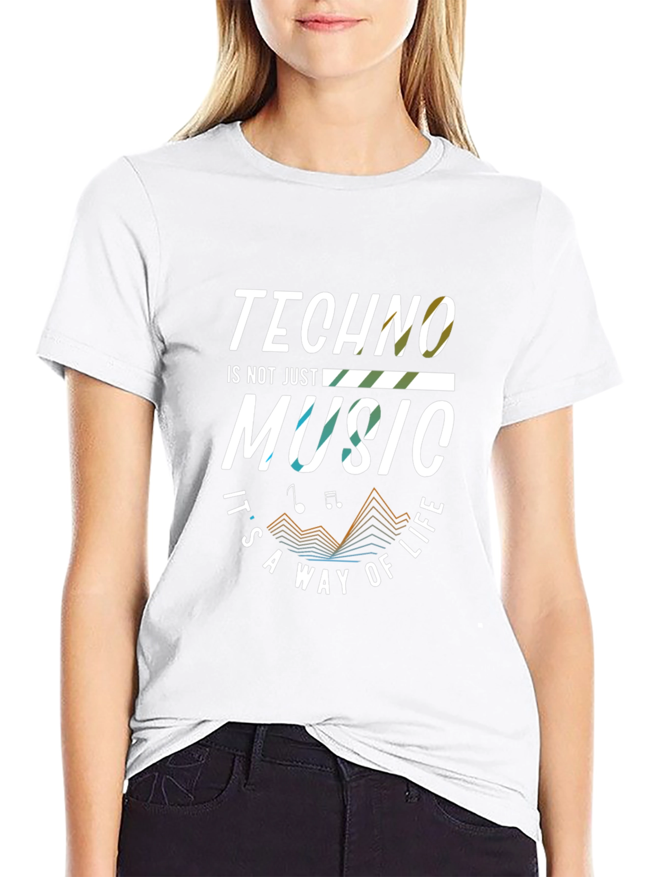 Techno Music T-Shirt - Way of Life