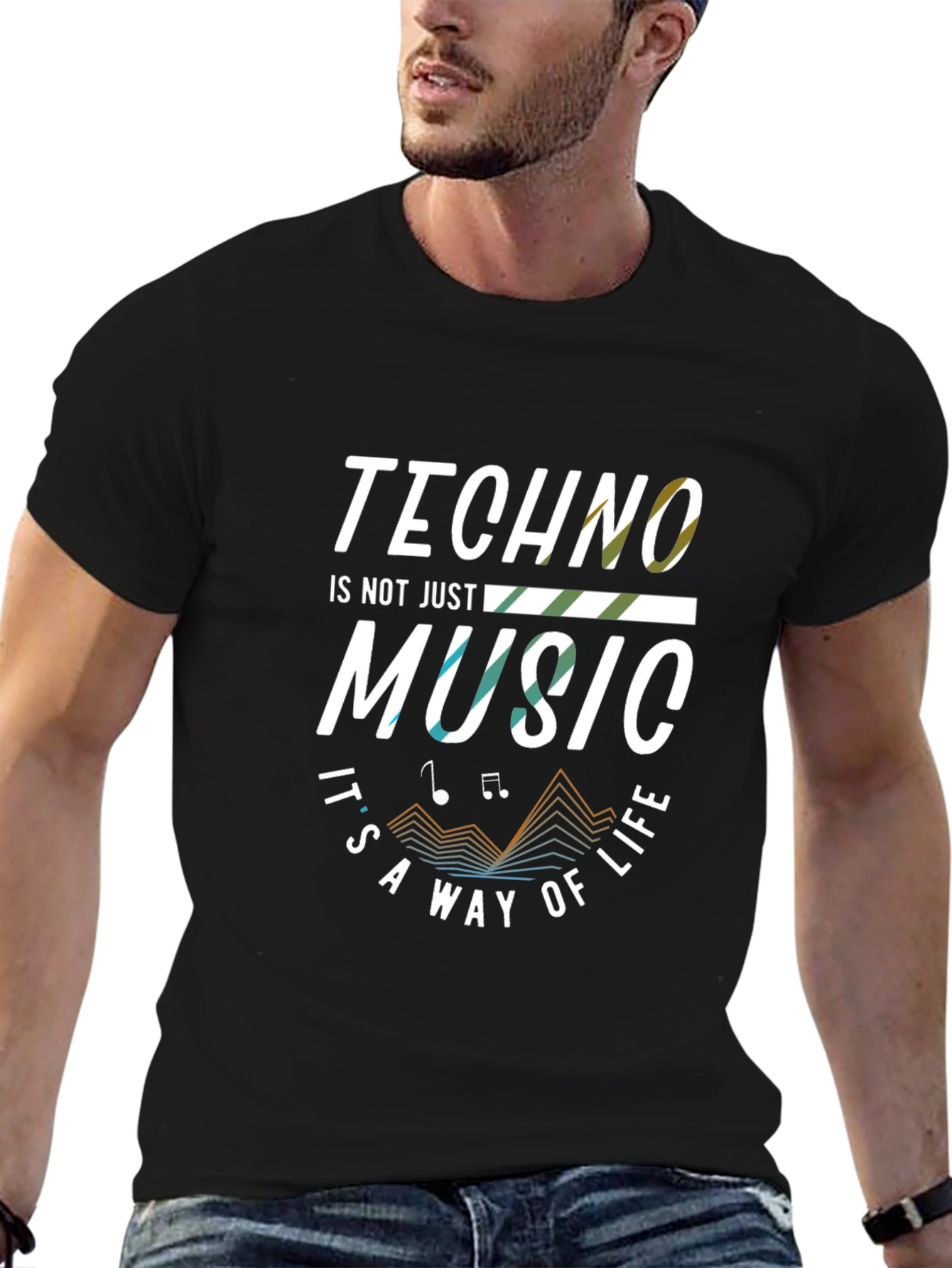 Techno Music T-Shirt - Way of Life