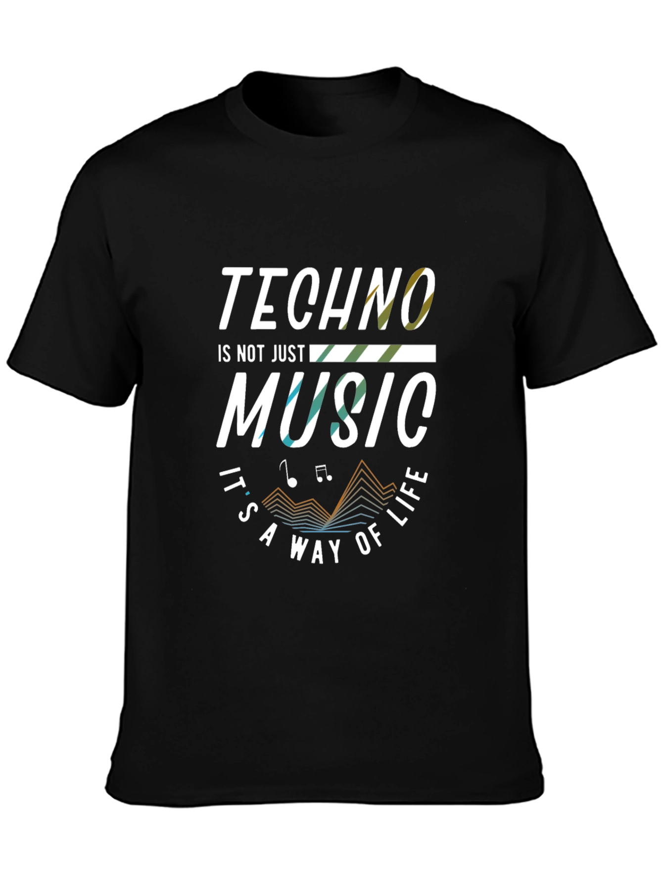 Techno Music T-Shirt - Way of Life