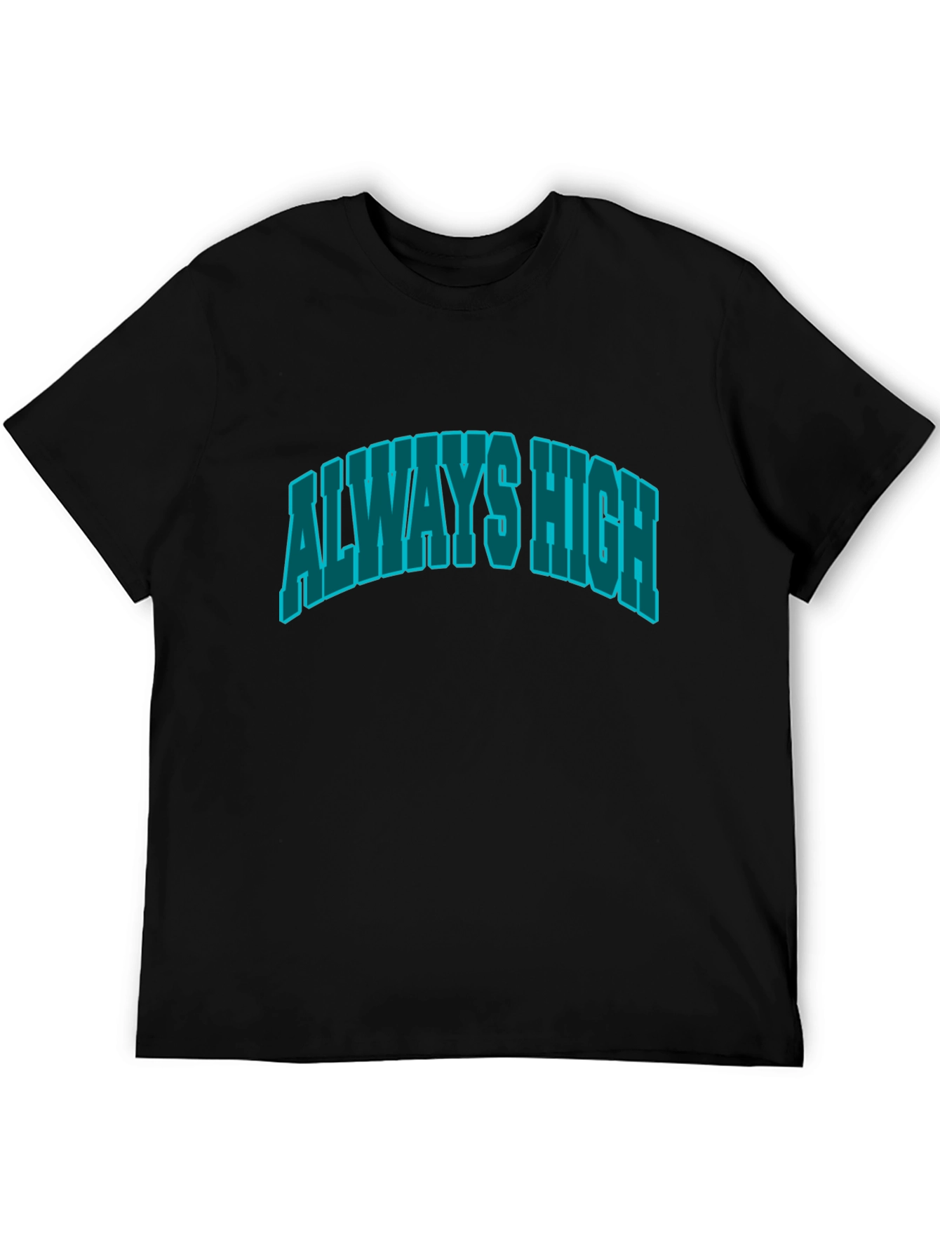 Always High Graphic Tee - Classic Black T-Shirt