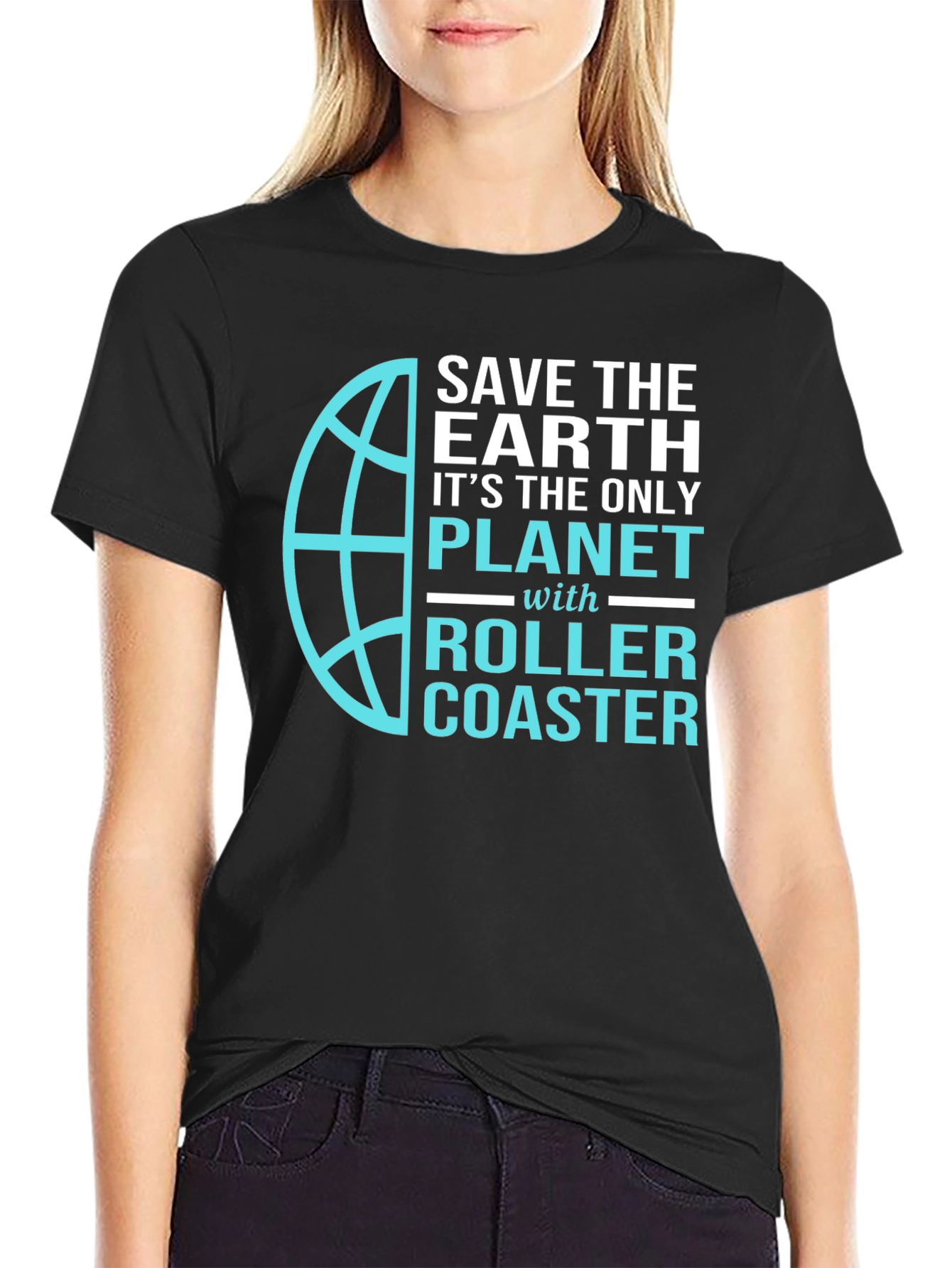 Save the Earth Roller Coaster T-Shirt