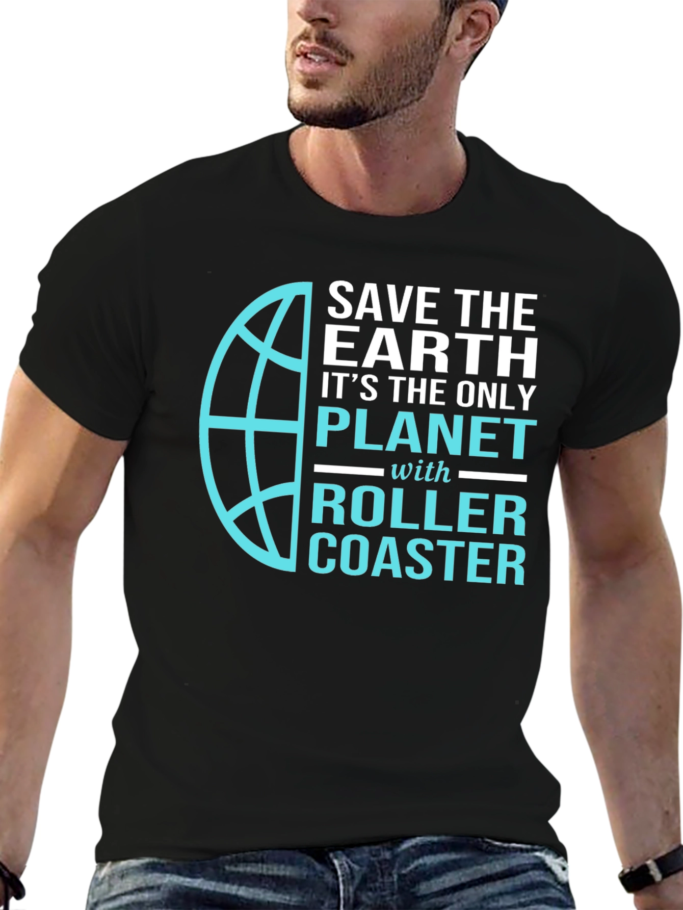 Save the Earth Roller Coaster T-Shirt