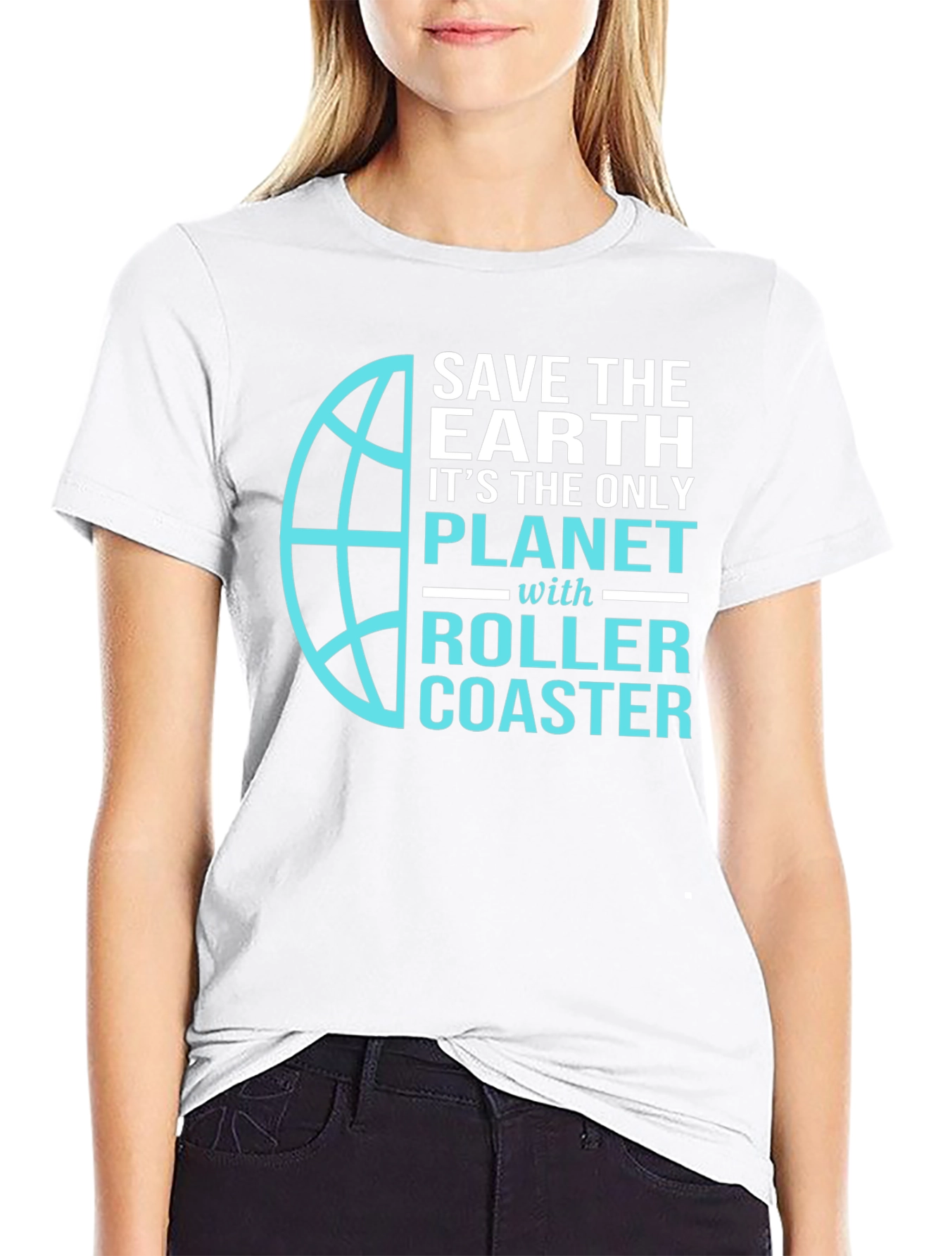 Save the Earth Roller Coaster T-Shirt