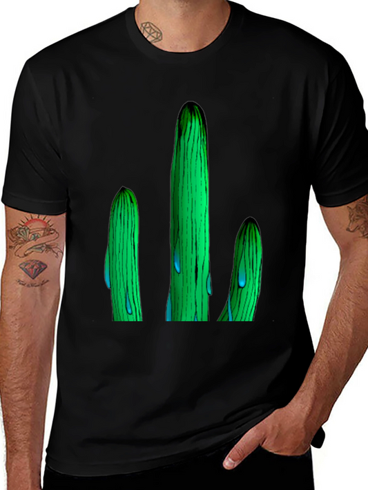 Cactus Graphic T-Shirt - Unique Design