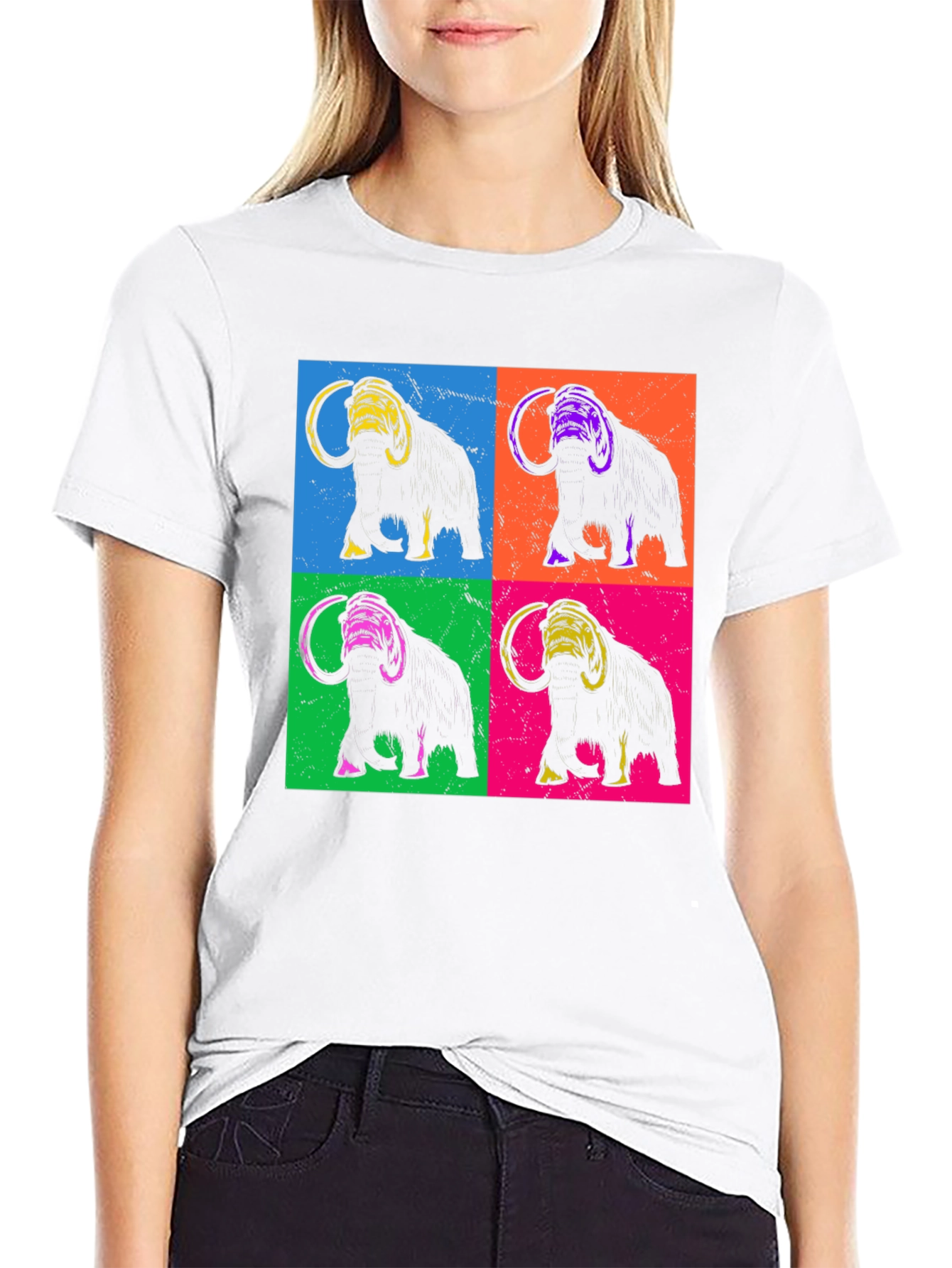 Retro Mammoth Graphic Tee