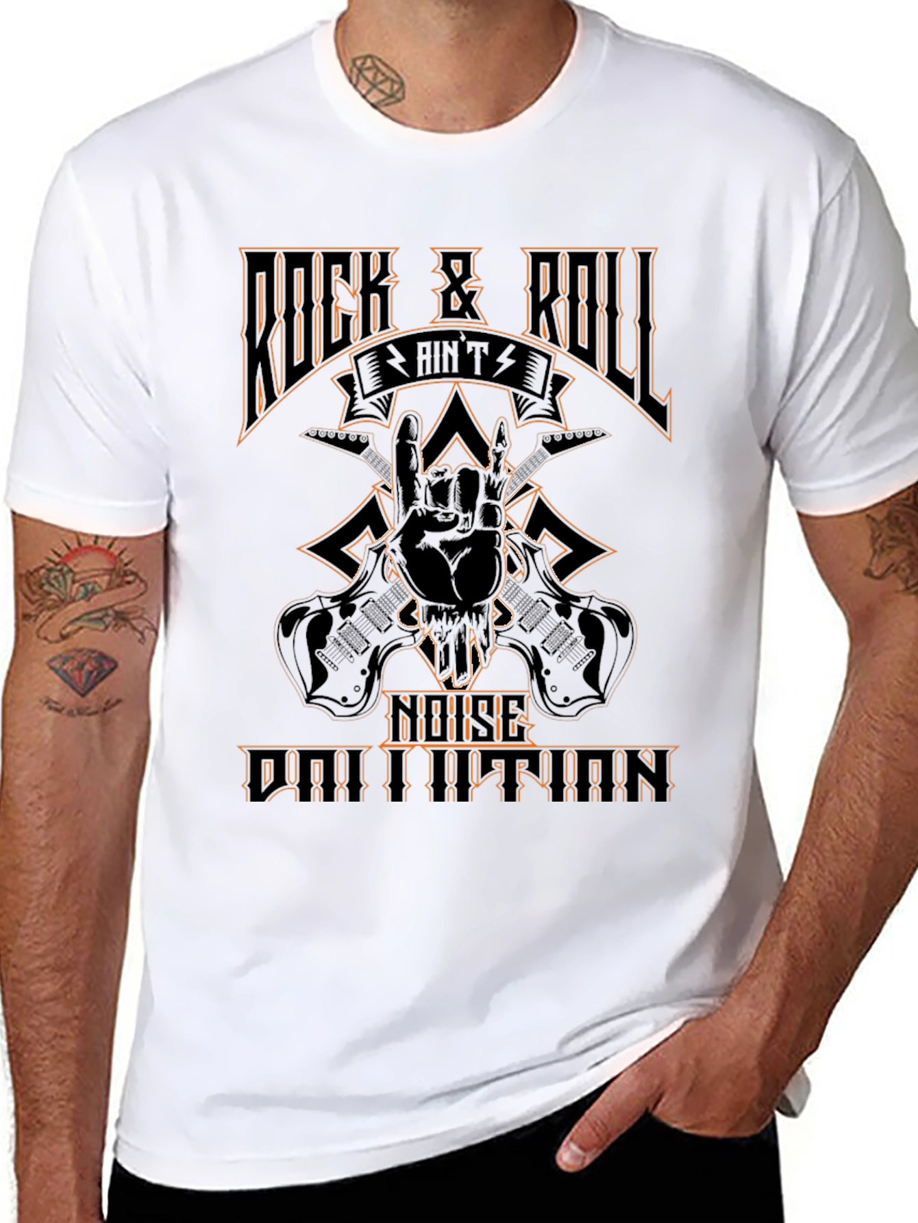 Rock & Roll Noise Pollution T-Shirt