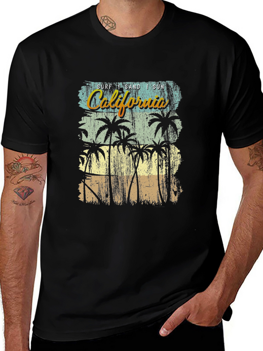 California Surf Sand & Sun T-Shirt
