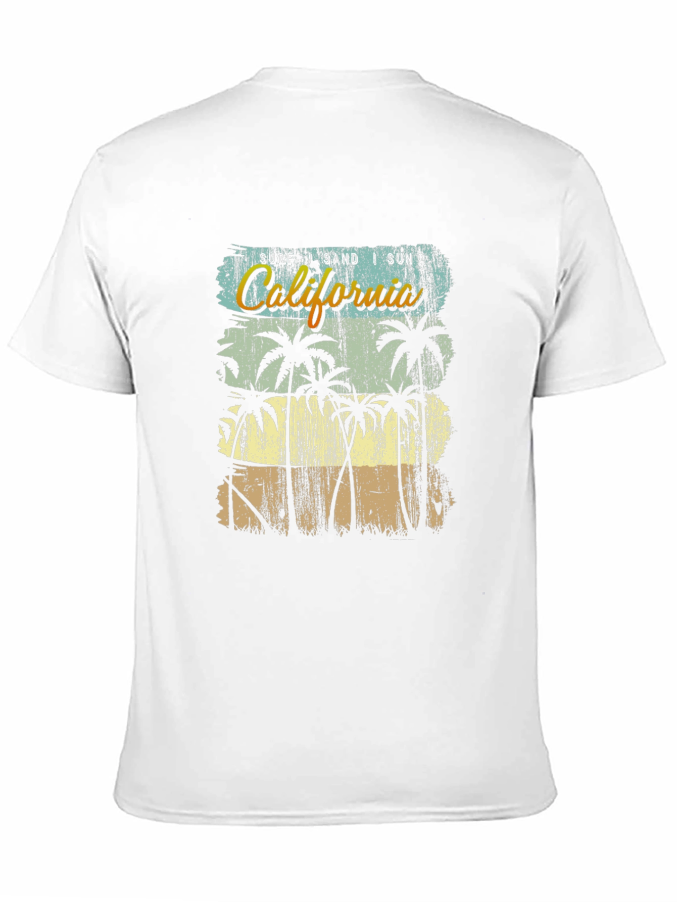 California Surf Sand & Sun T-Shirt