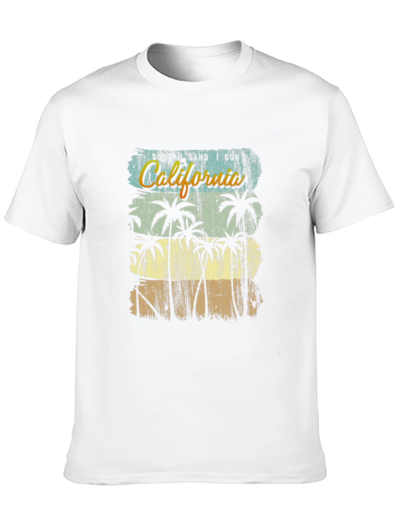 California Surf Sand & Sun T-Shirt