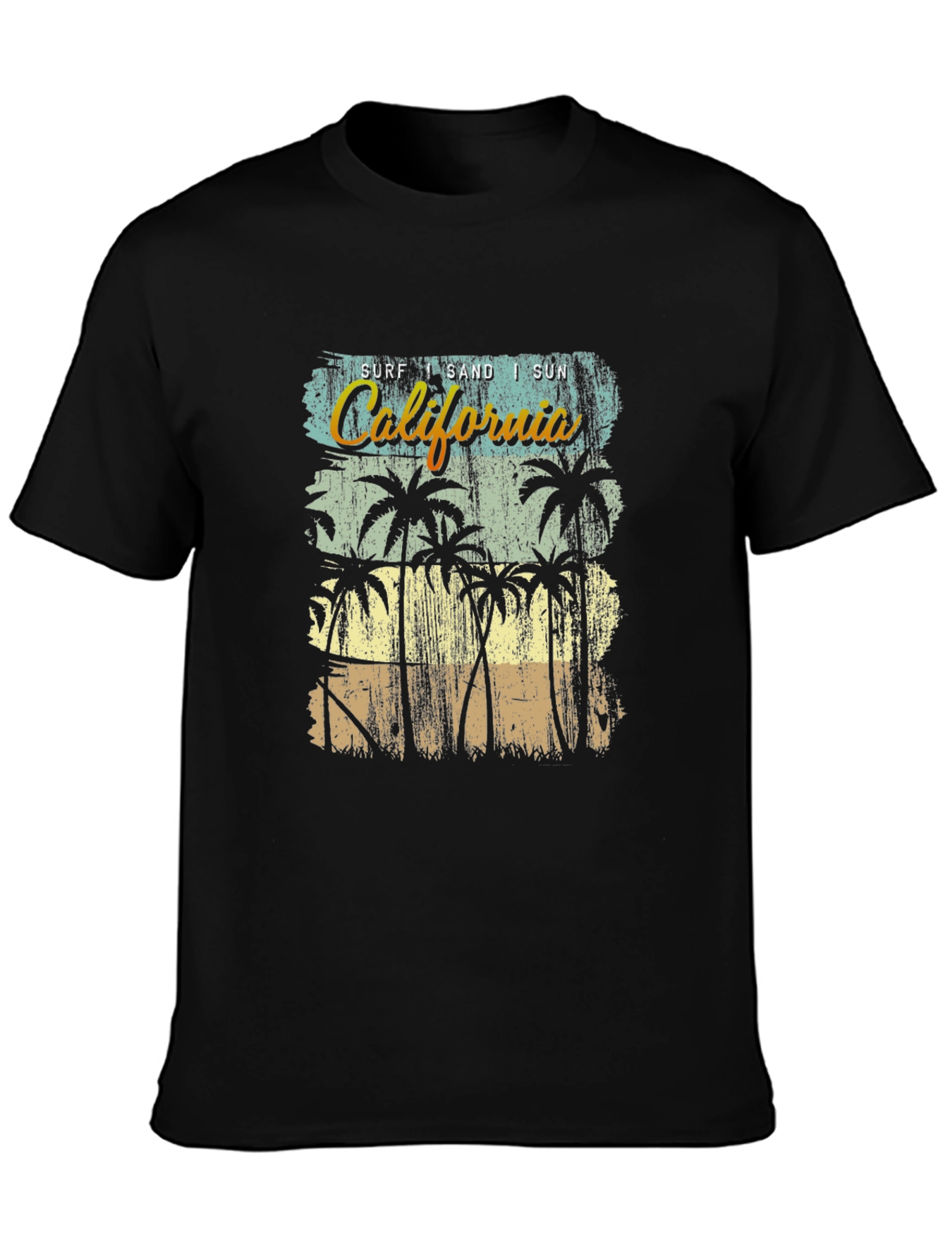 California Surf Sand & Sun T-Shirt