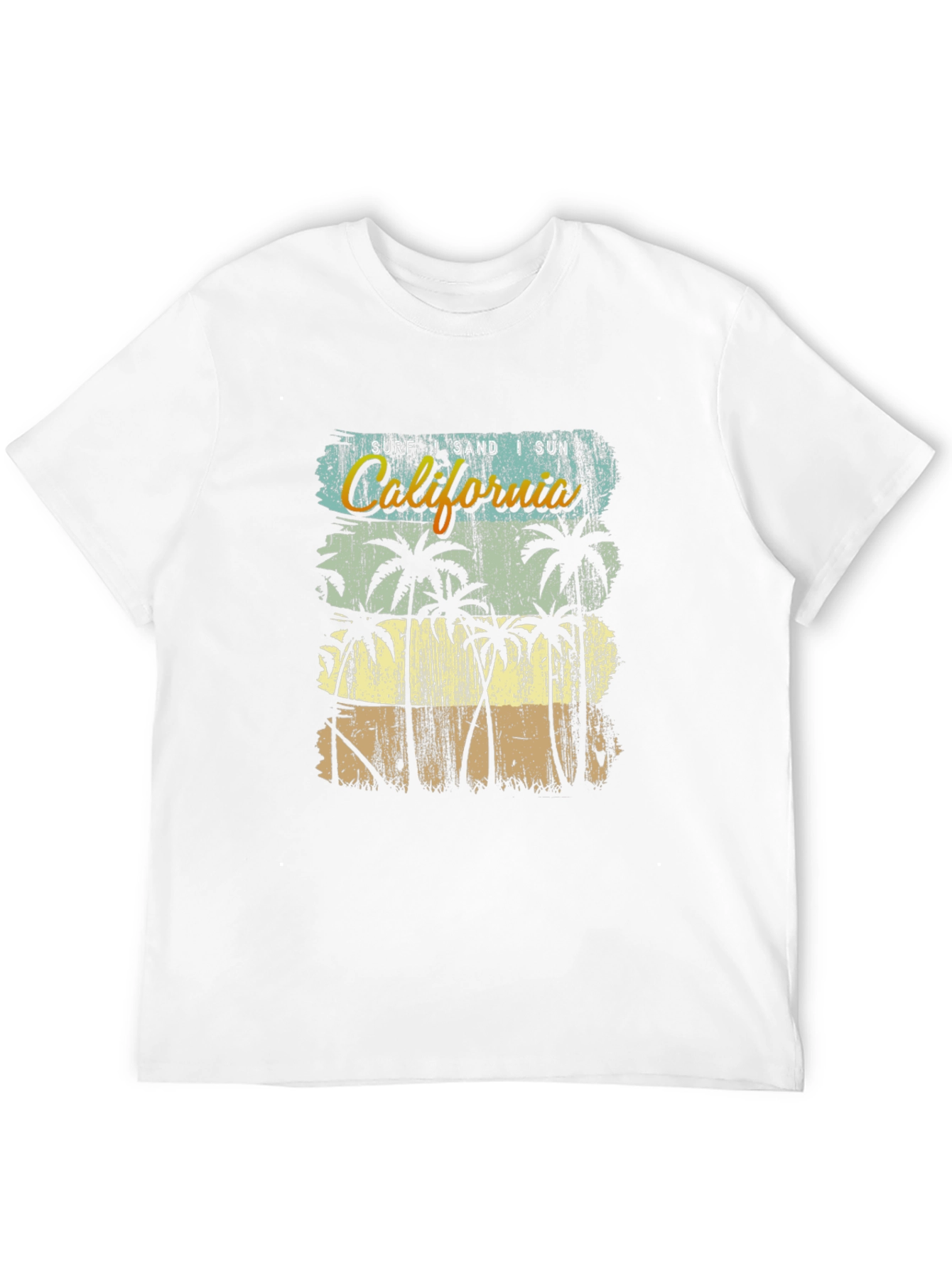 California Surf Sand & Sun T-Shirt