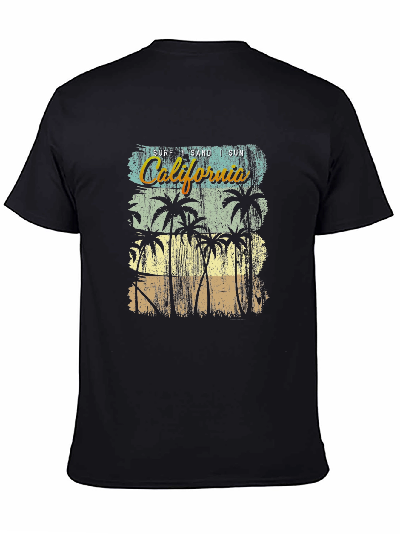 California Surf Sand & Sun T-Shirt