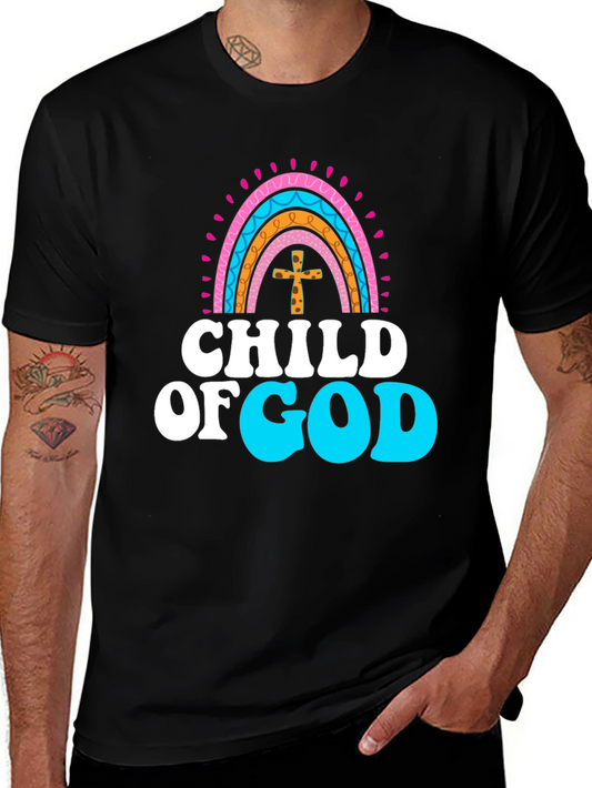 Child of God Rainbow Cross T-Shirt