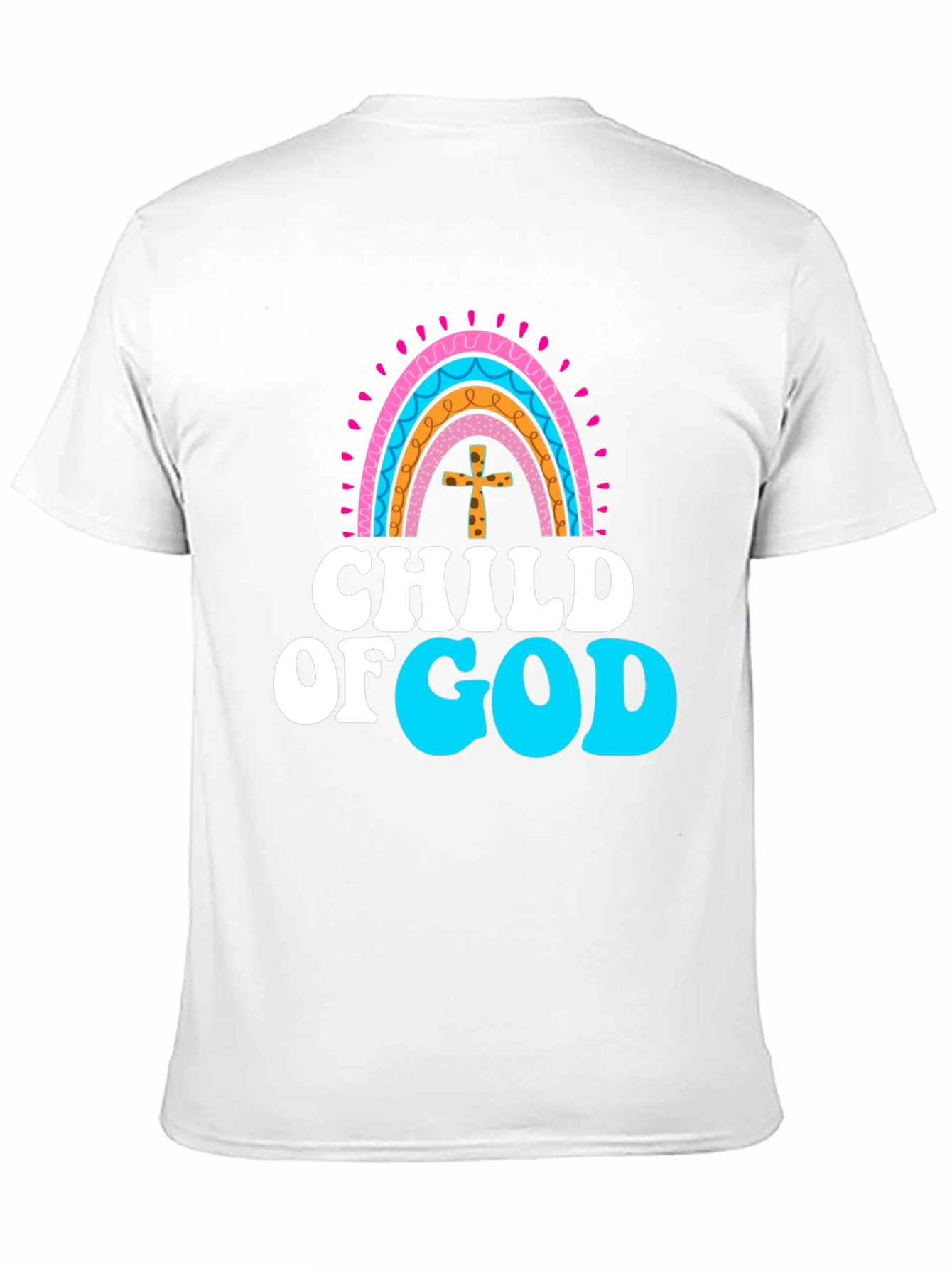 Child of God Rainbow Cross T-Shirt