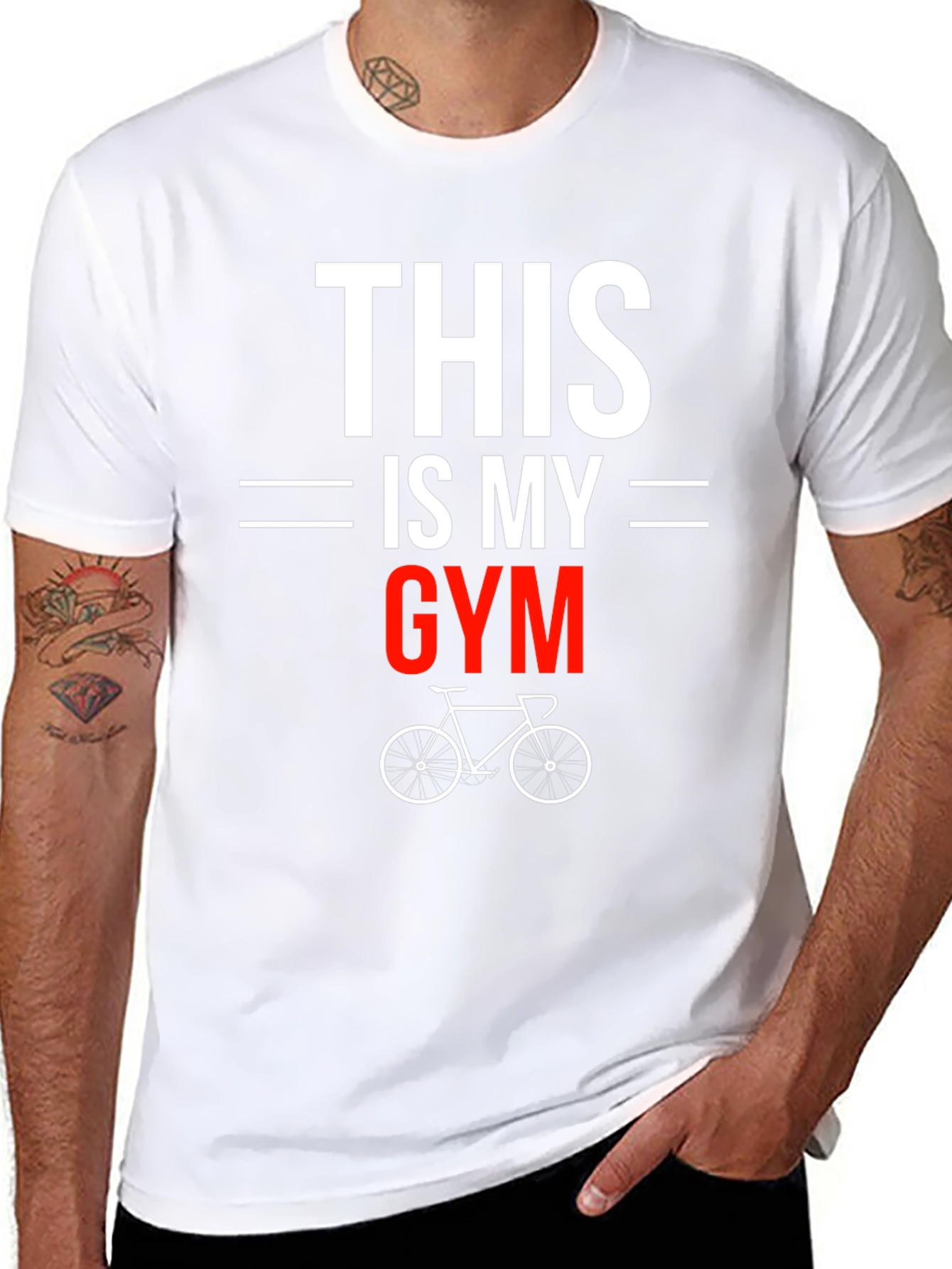 This is My Gym - Cycling T-Shirt