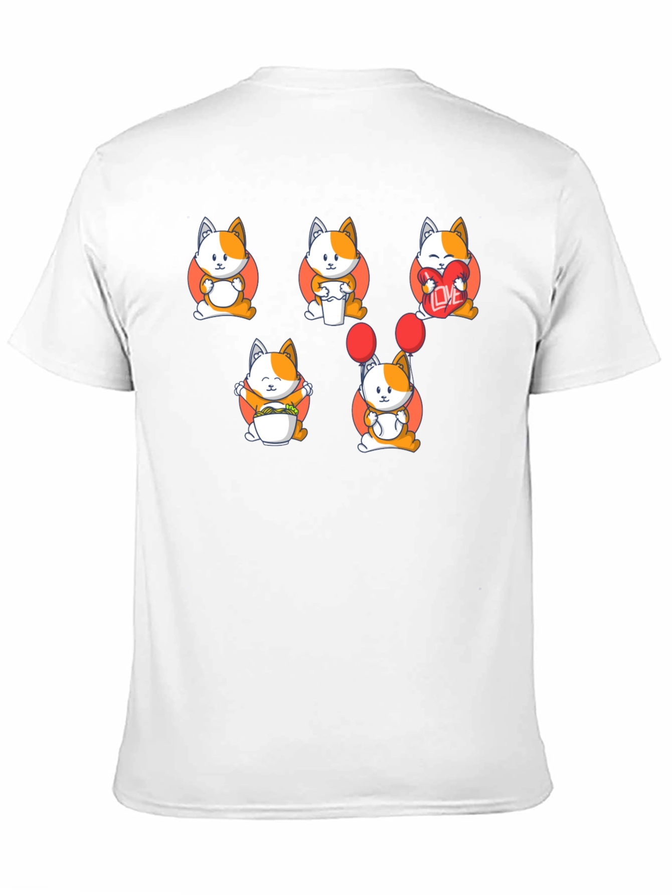 Cute Cats Graphic T-Shirt
