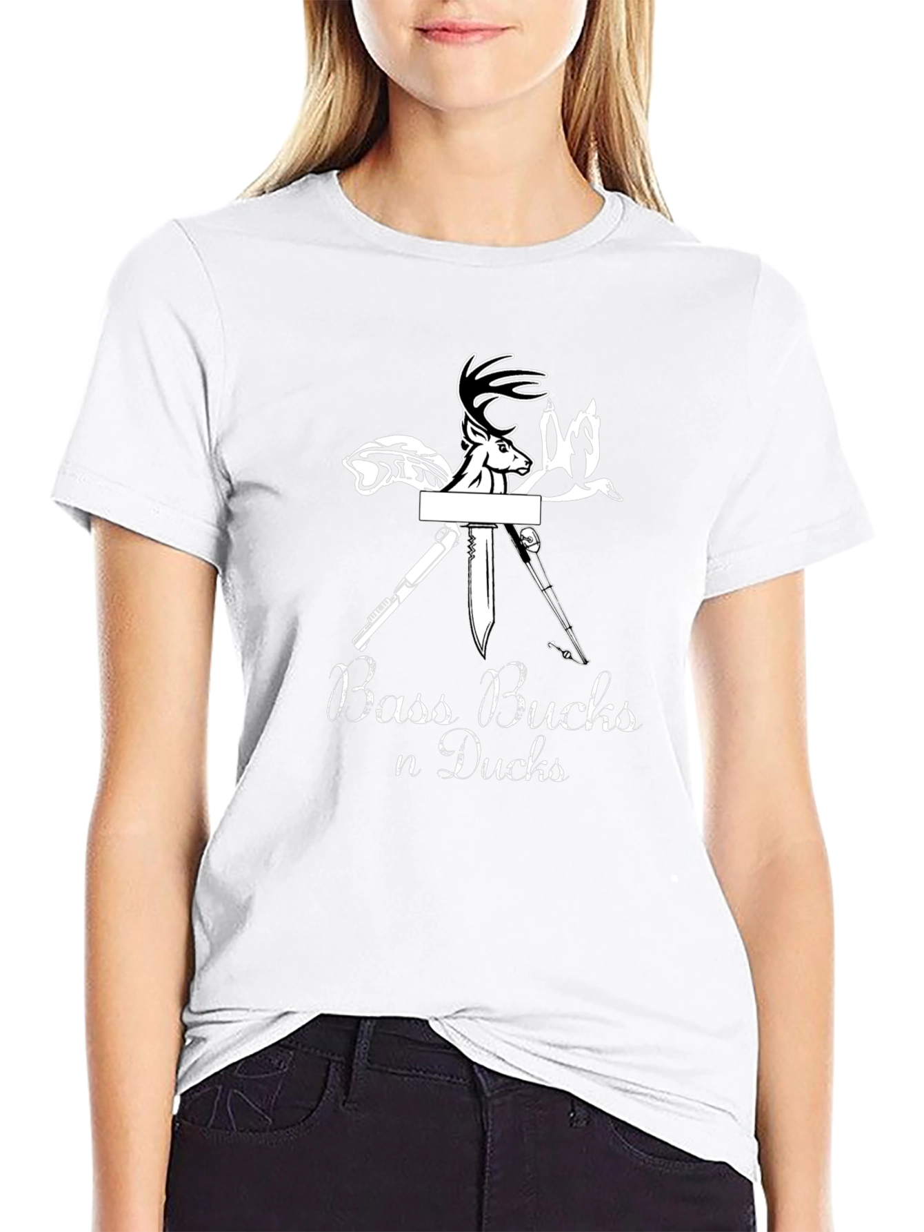 Bass Bucks n Ducks Graphic T-Shirt