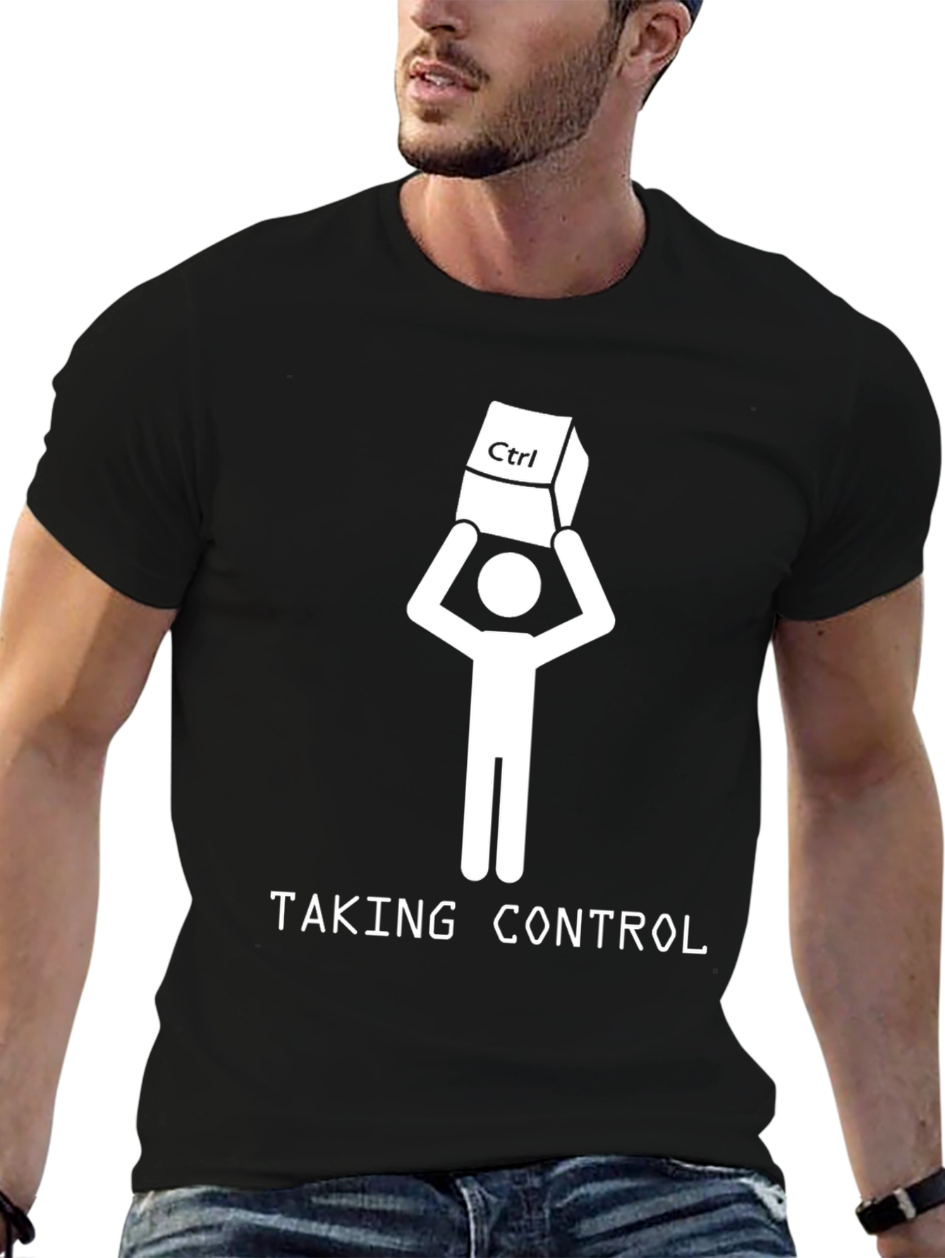 Taking Control T-Shirt - Funny Programmer Gift